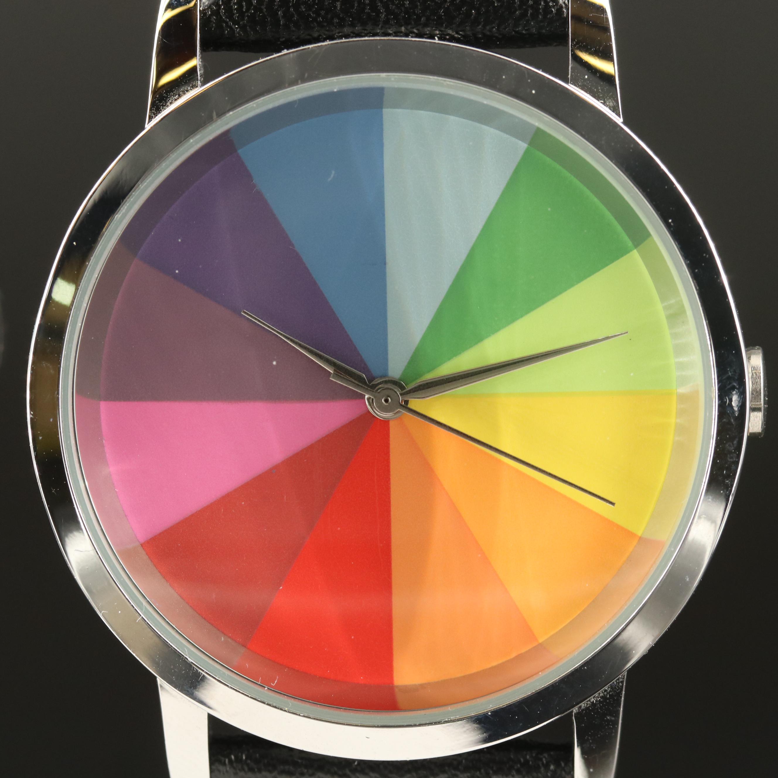 Stainless Steel Colorwheel Twelve Watches