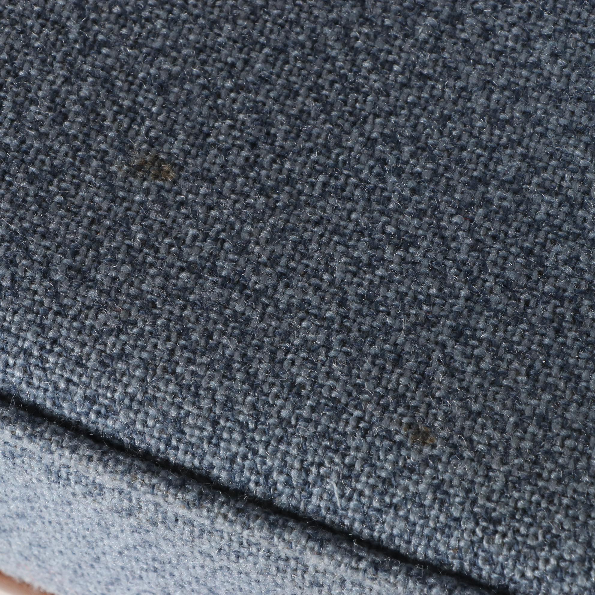 Ib Kofod-Larsen for Selig Danish Modern Reclining Lounge Chair with Ottoman