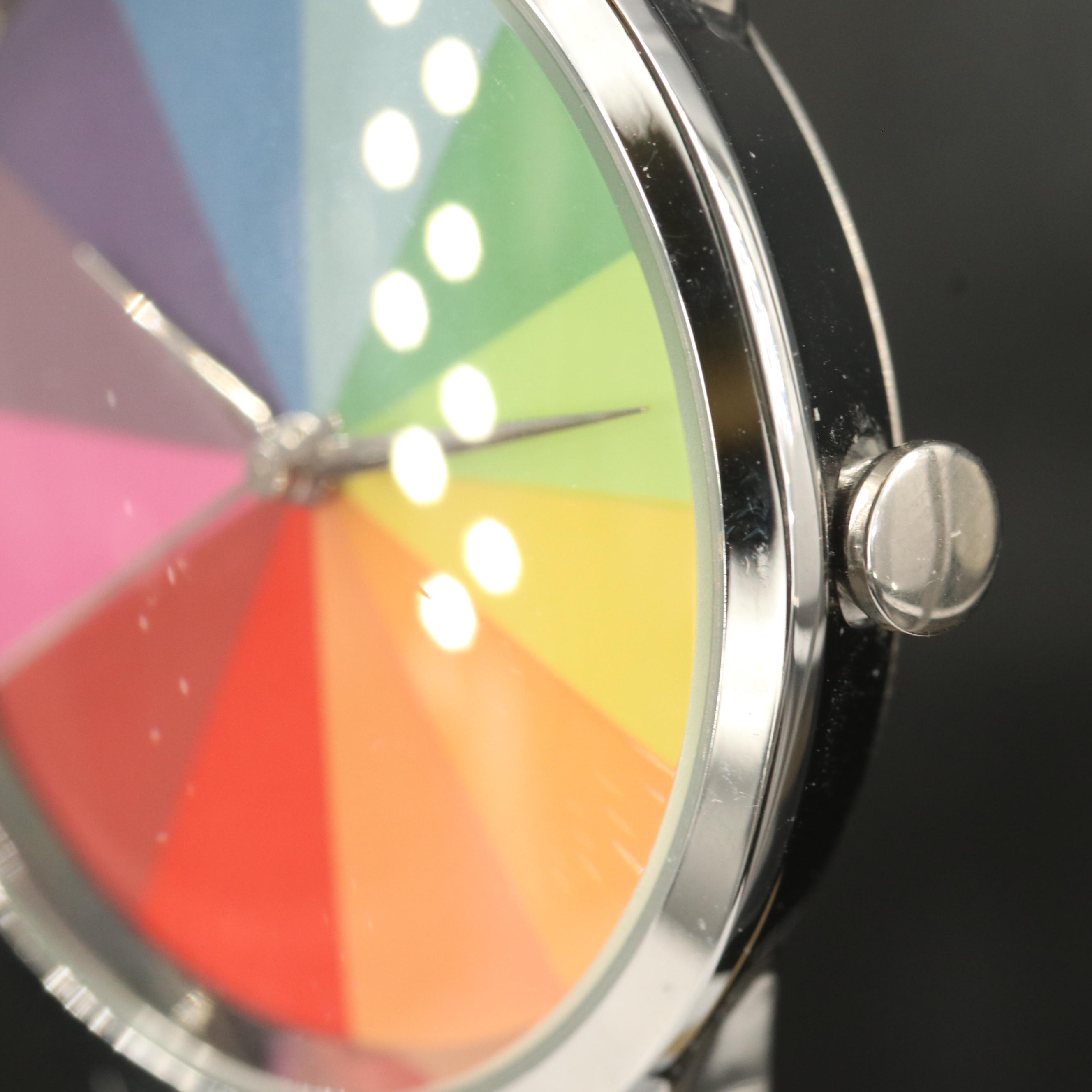 Stainless Steel Colorwheel Twelve Watches