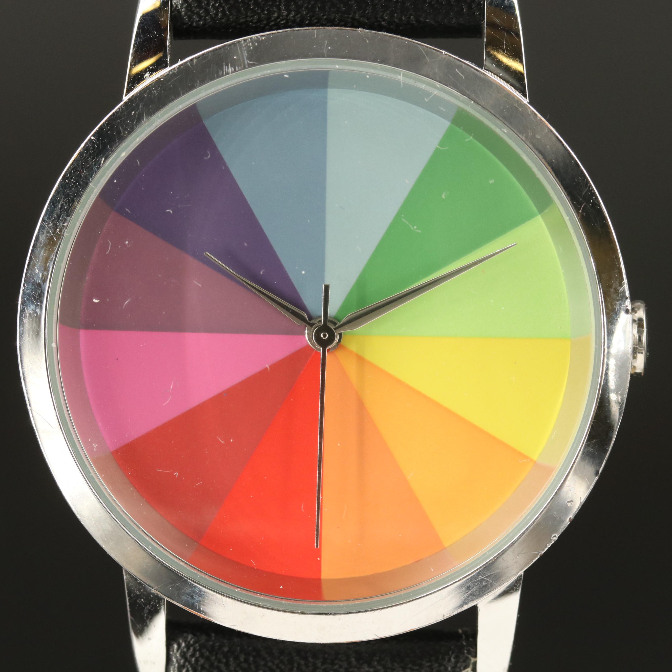 Stainless Steel Colorwheel Twelve Watches