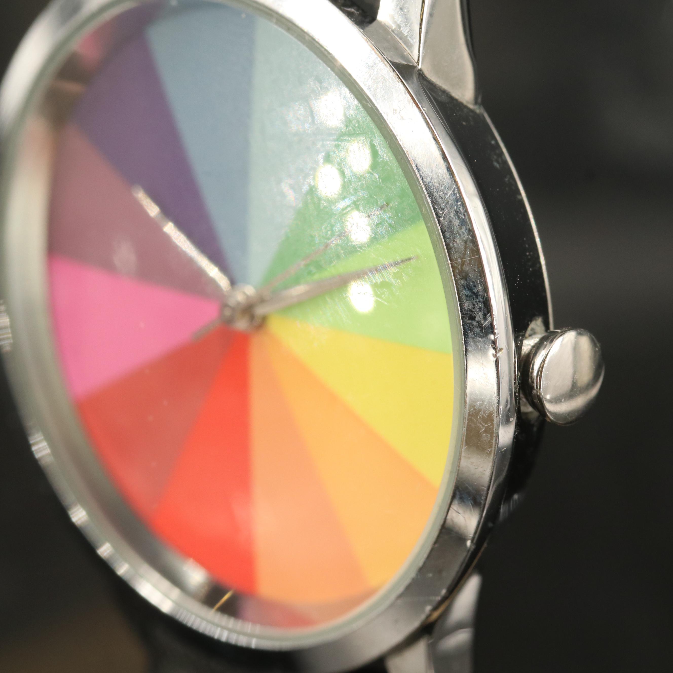 Stainless Steel Colorwheel Twelve Watches