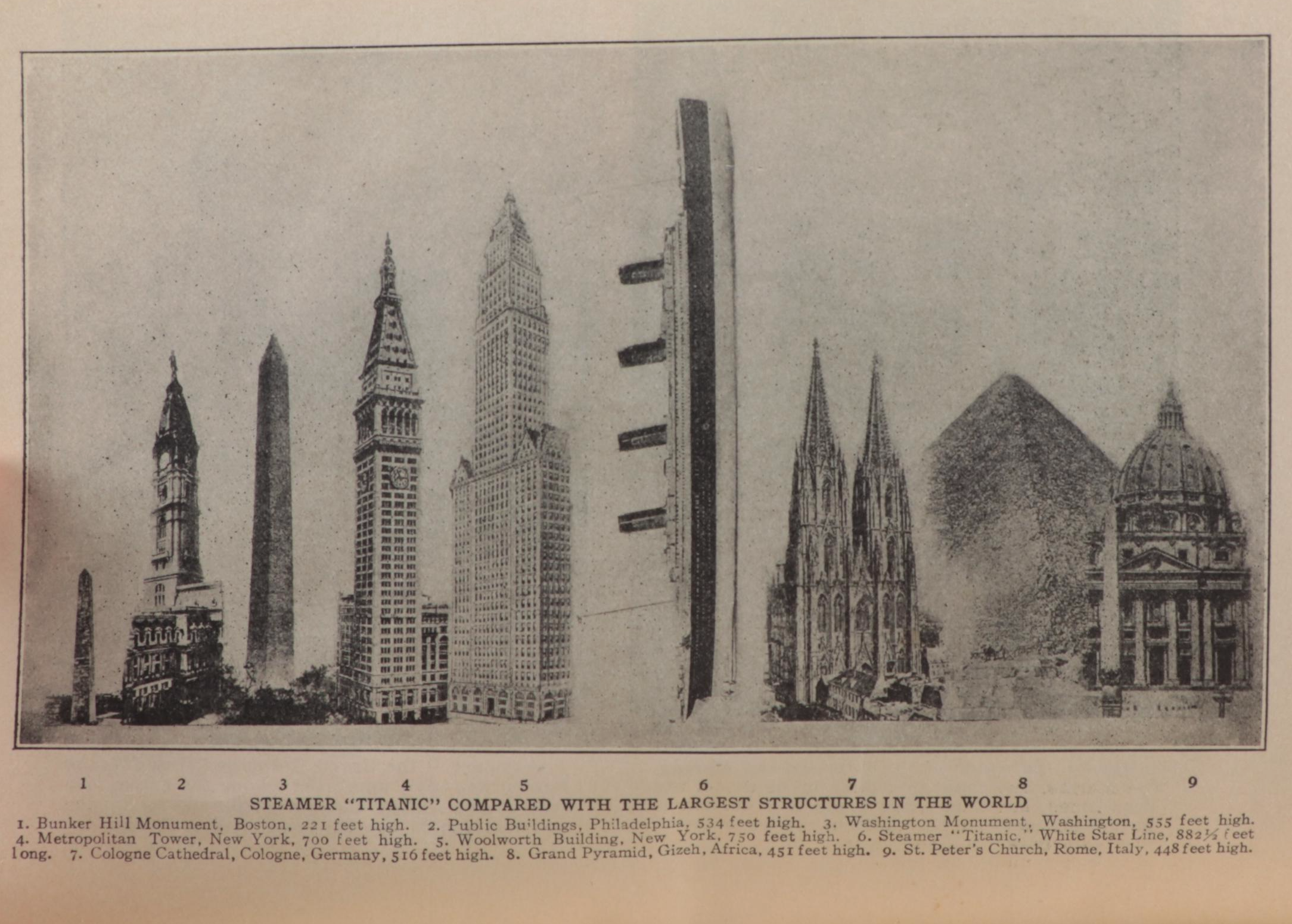 "The Sinking of the Titanic and Great Sea Disasters" Edited by L. Marshall, 1912