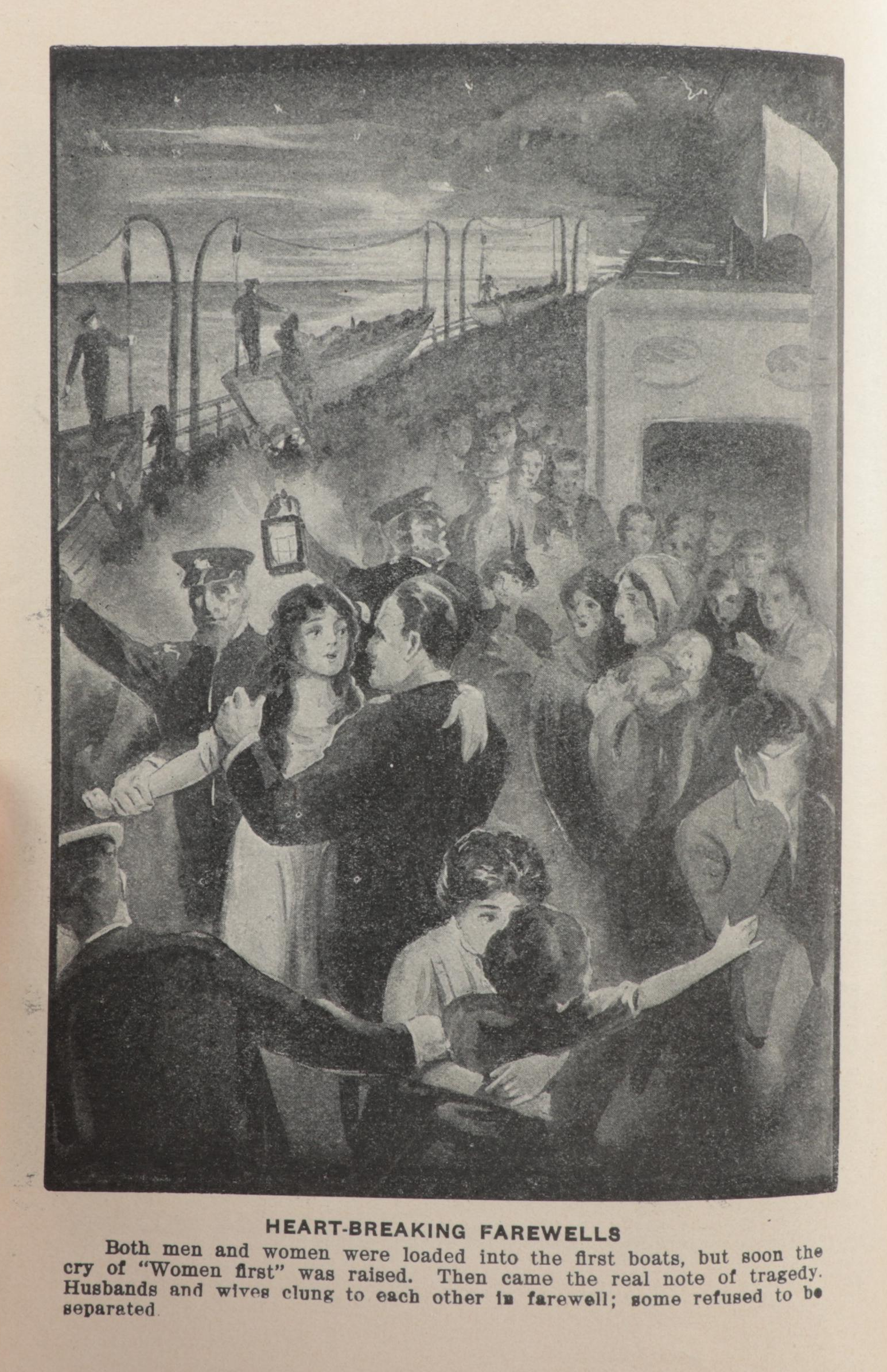 "The Sinking of the Titanic and Great Sea Disasters" Edited by L. Marshall, 1912