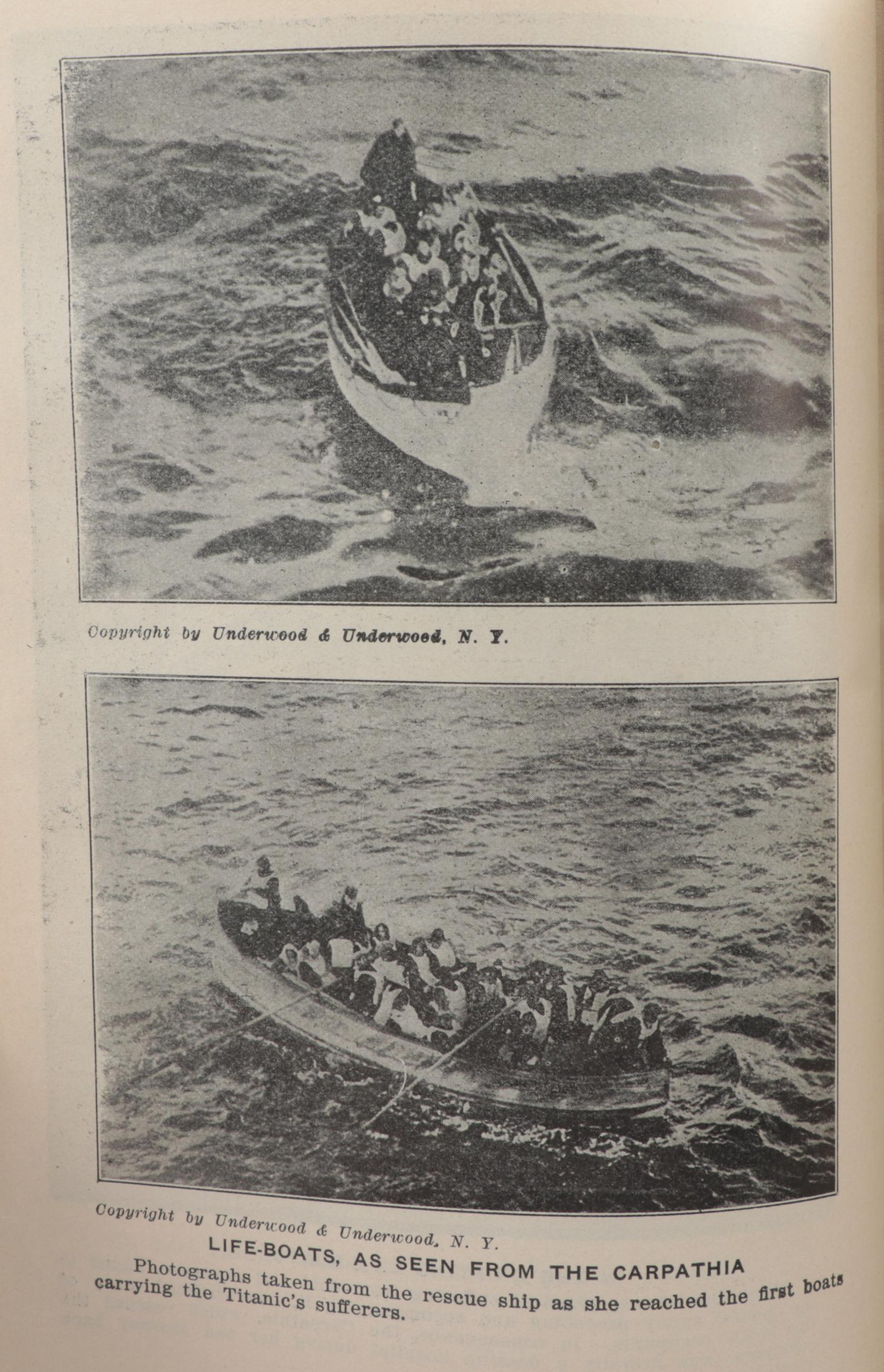 "The Sinking of the Titanic and Great Sea Disasters" Edited by L. Marshall, 1912