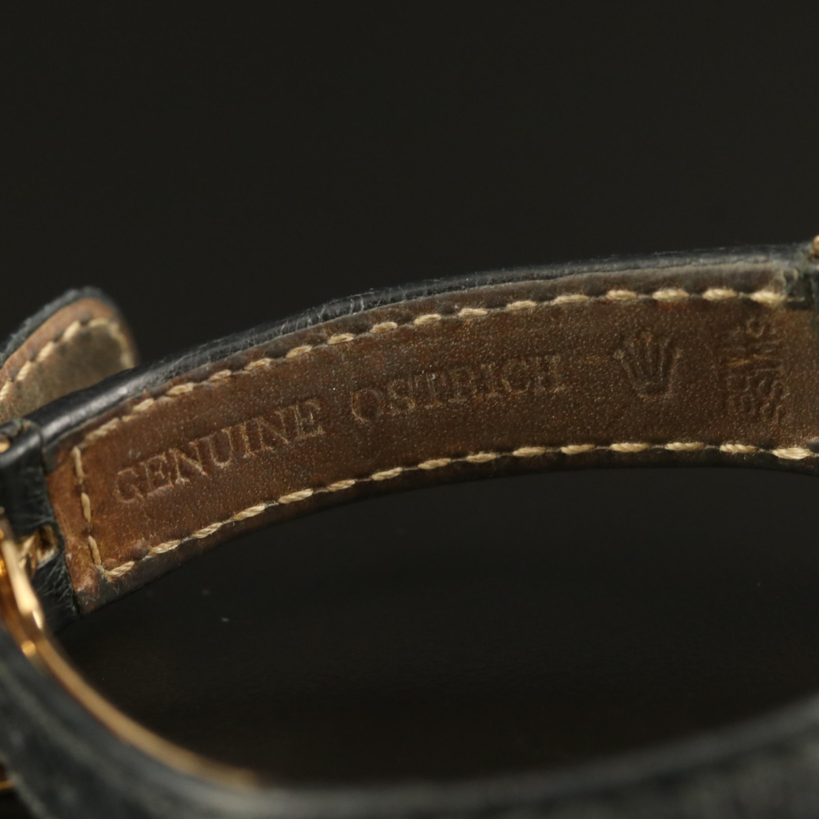 Circa 1993 Rolex "Cellini" 18K Yellow Gold Quartz Watch