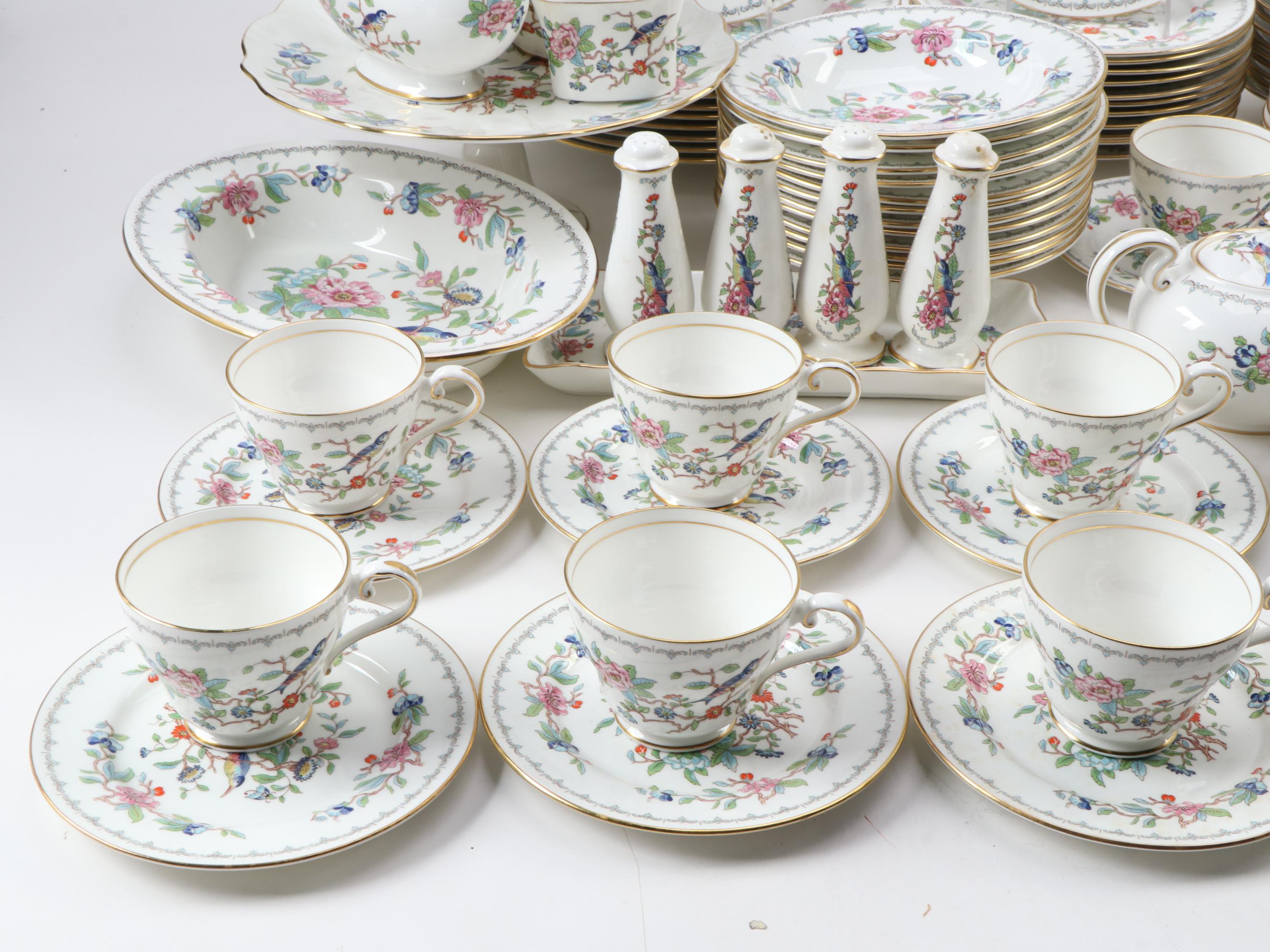 Aynsley "Pembroke" Bone China Dinnerware and Table Accessories, 1985–2015