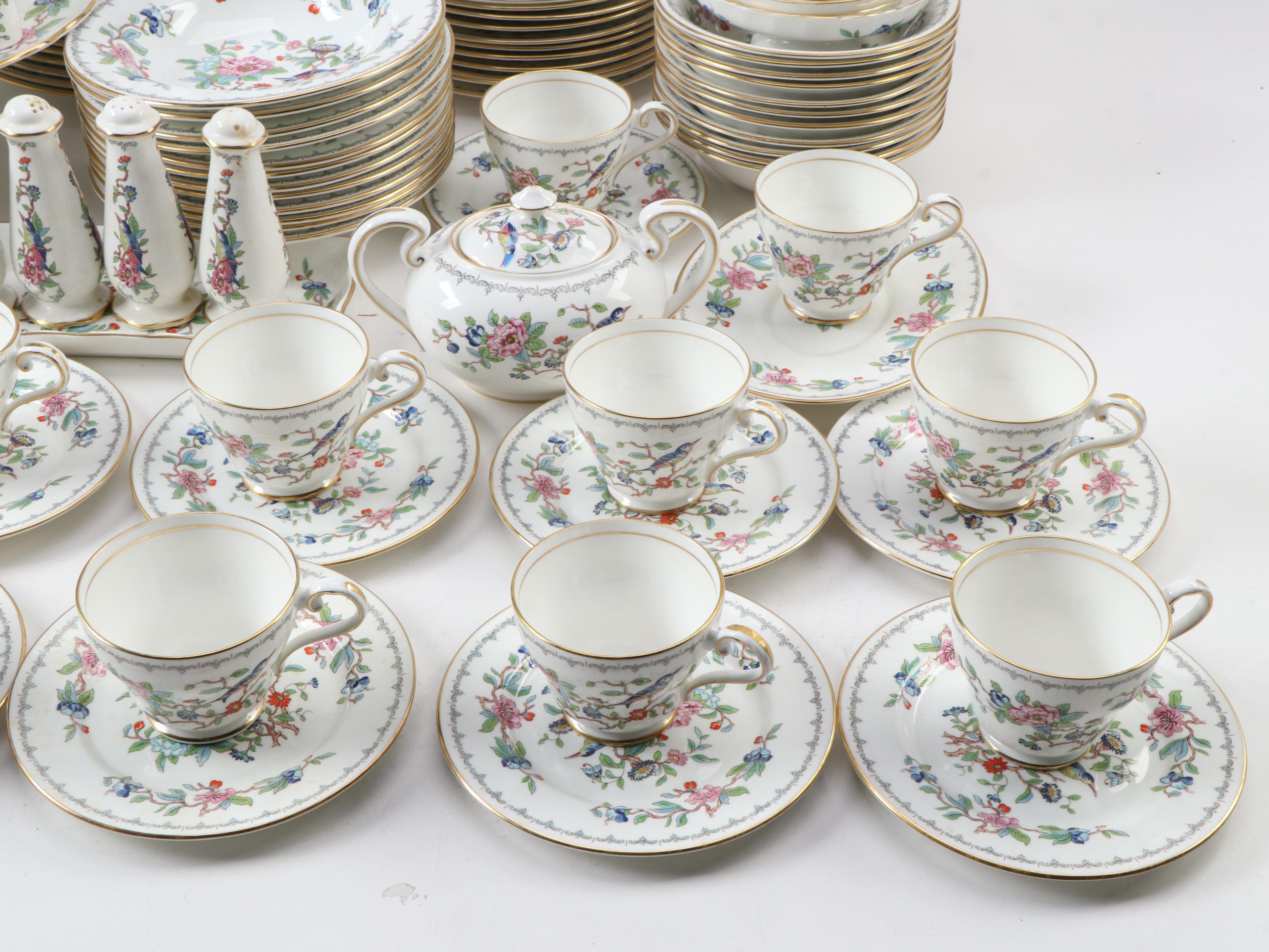 Aynsley "Pembroke" Bone China Dinnerware and Table Accessories, 1985–2015