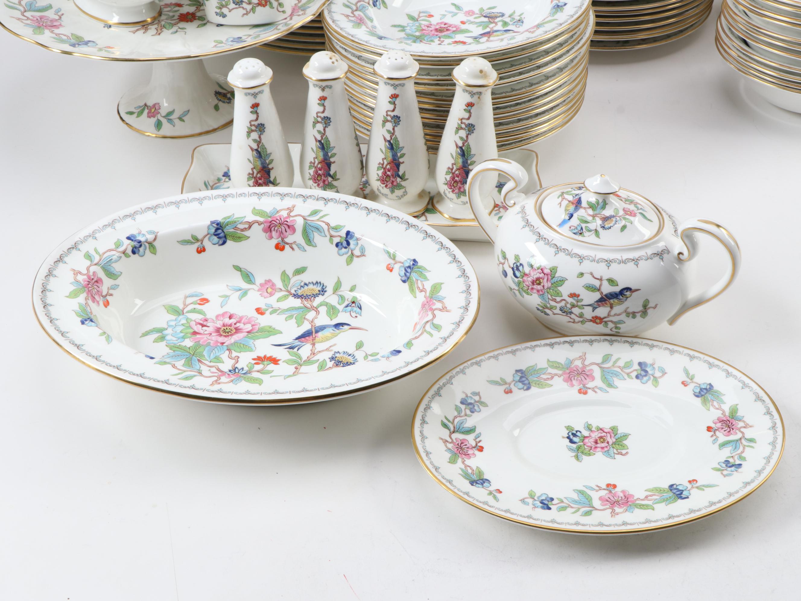 Aynsley "Pembroke" Bone China Dinnerware and Table Accessories, 1985–2015