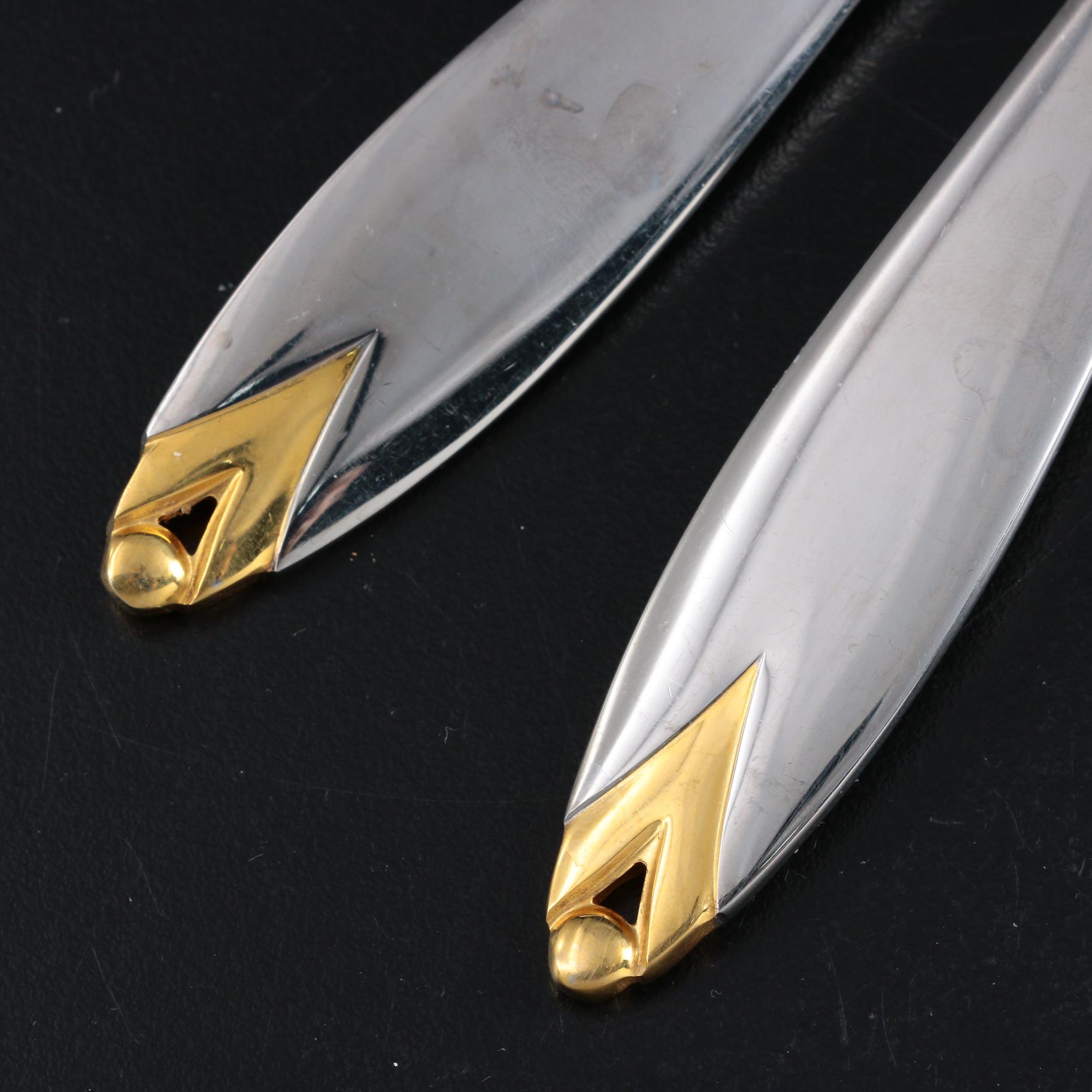 Yamazaki "Florian" Stainless Steel Flatware, 1988–1992