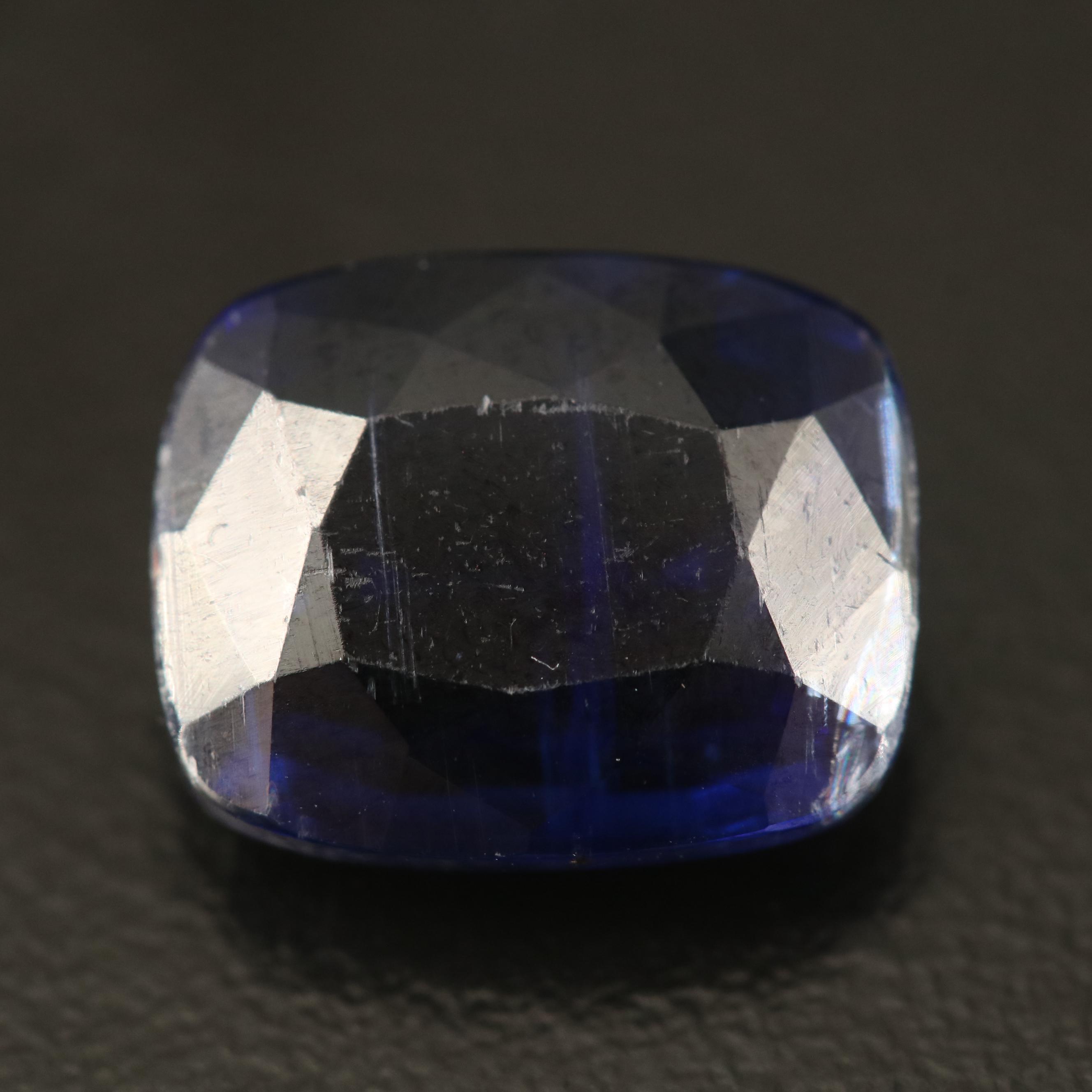 Loose 5.14 CT Rectangular Kyanite