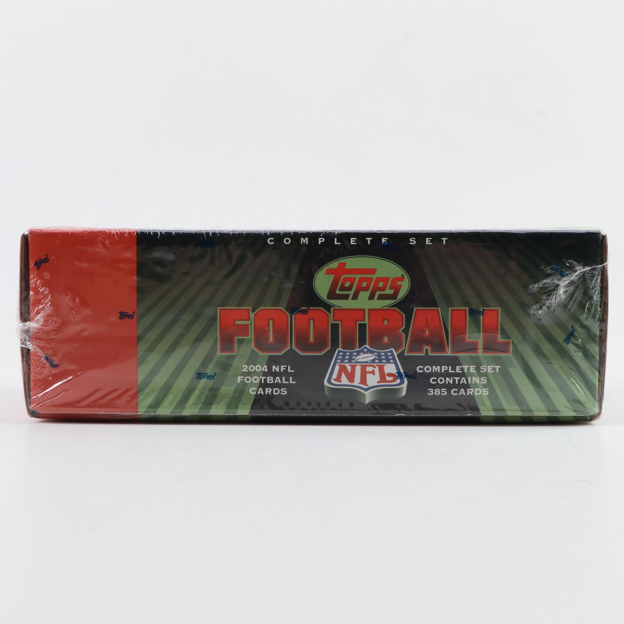 2004 Topps NFL Football Factory Set, 385 Card Count
