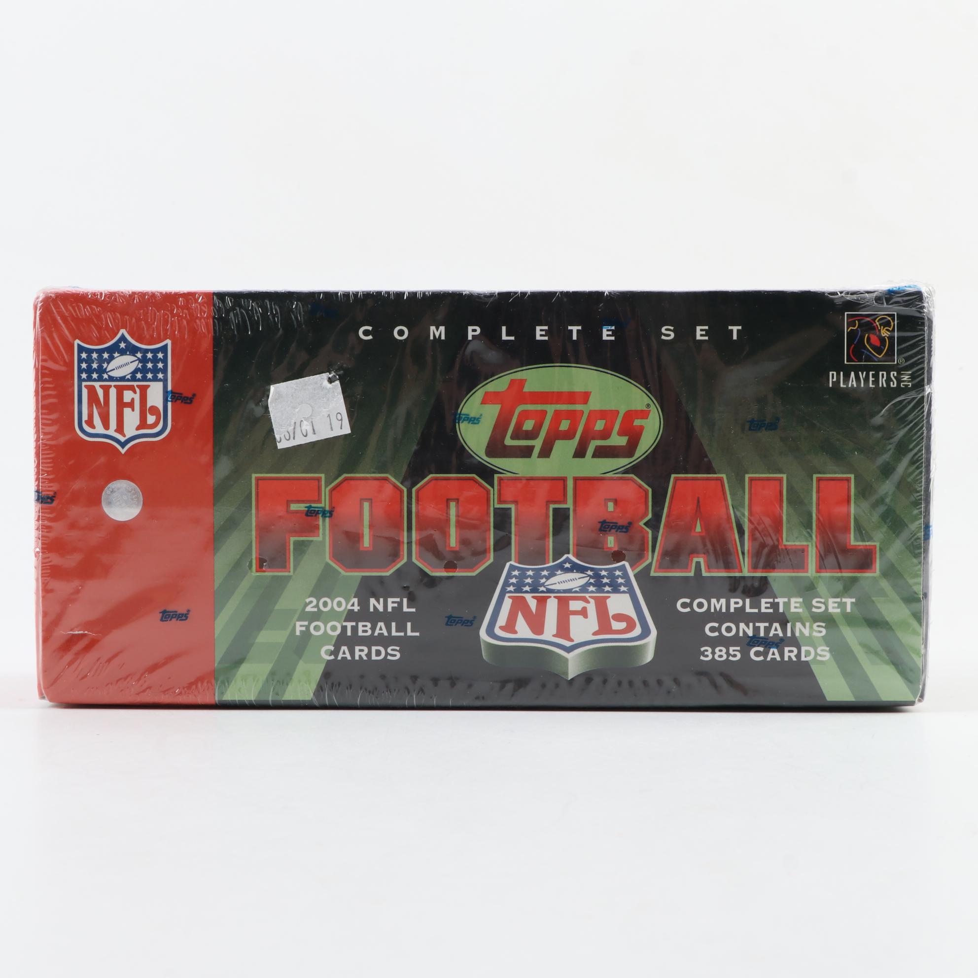 2004 Topps NFL Football Factory Set, 385 Card Count