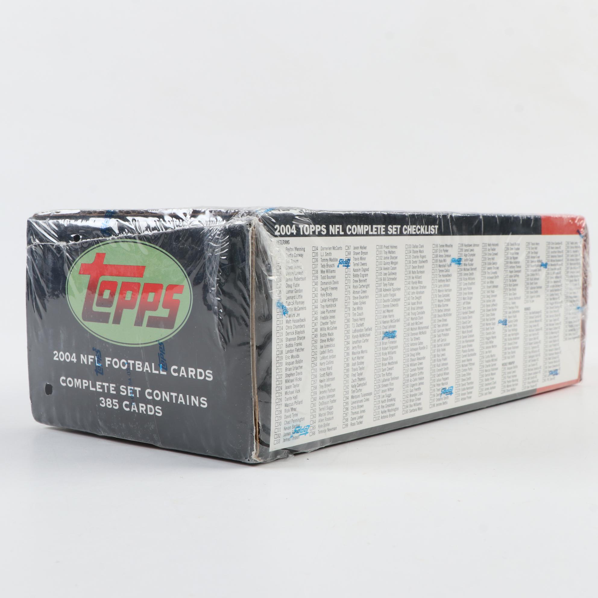 2004 Topps NFL Football Factory Set, 385 Card Count