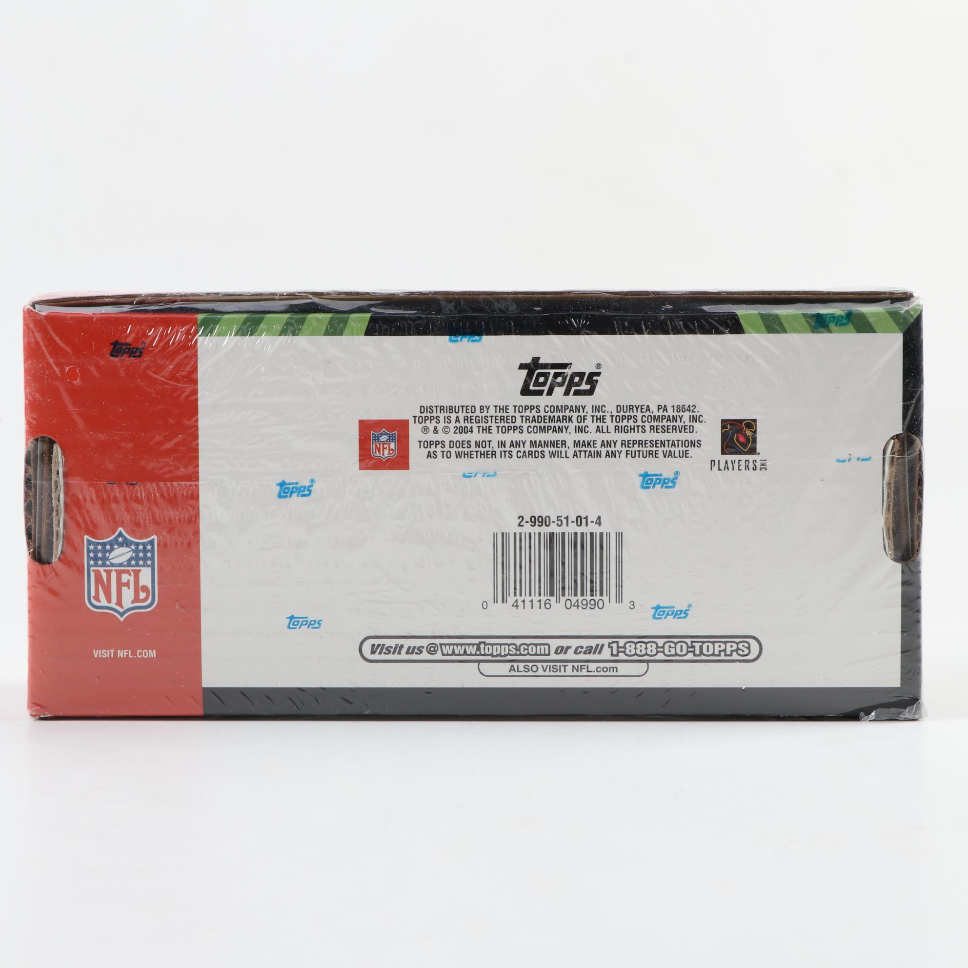 2004 Topps NFL Football Factory Set, 385 Card Count