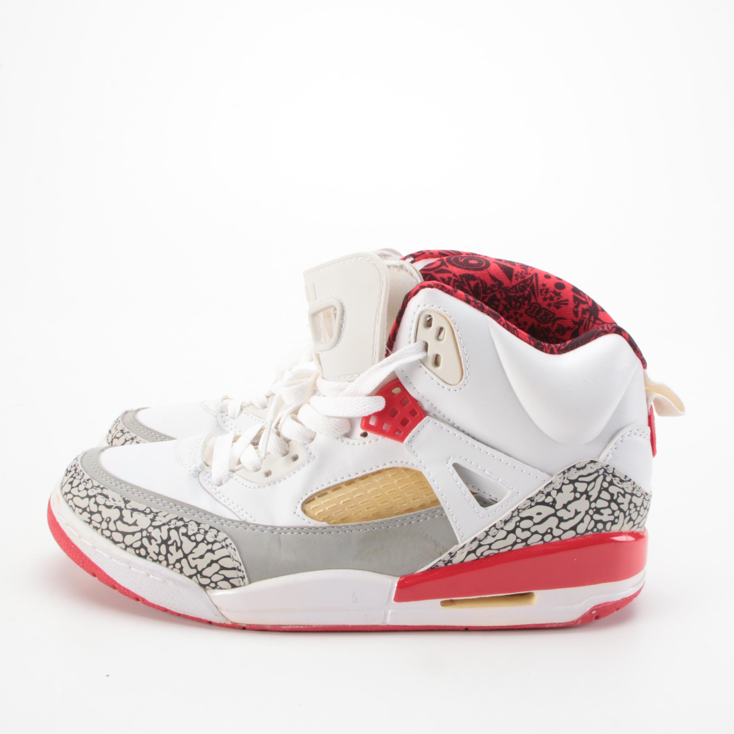 Men's Nike Jordan Spiz’ike 315371-161 Mid-Top Shoes