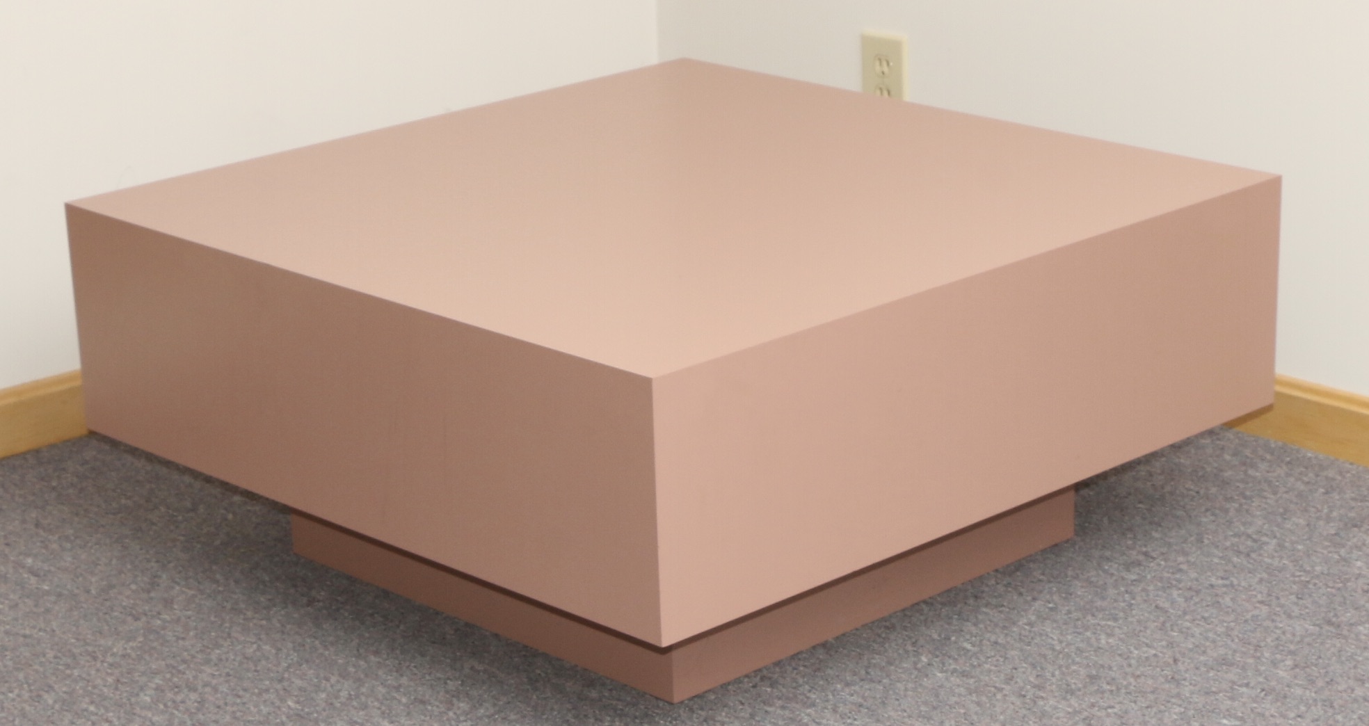 Options Plus Postmodern Laminate Console and Coffee Tables