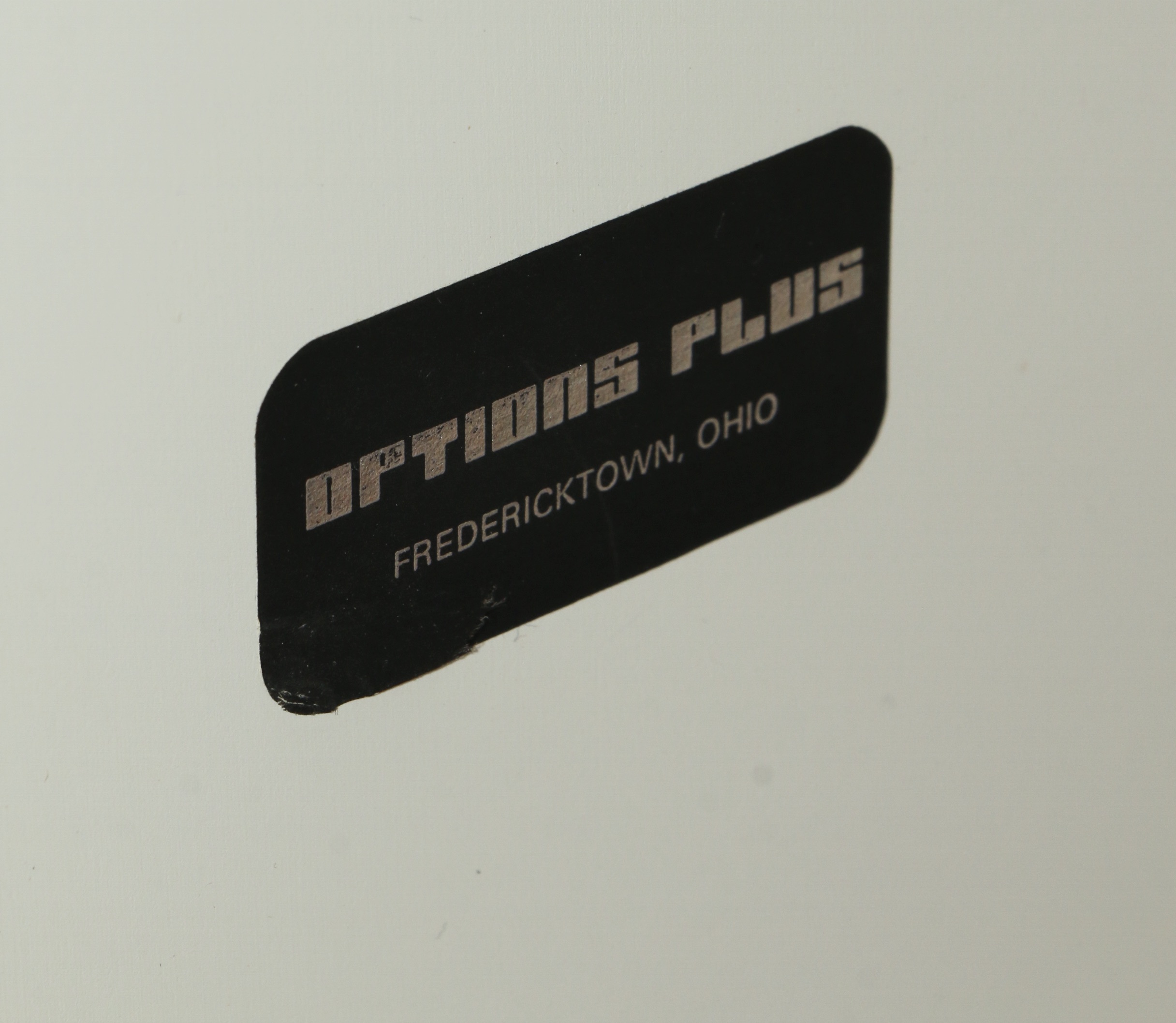 Options Plus Postmodern Laminate Console and Coffee Tables