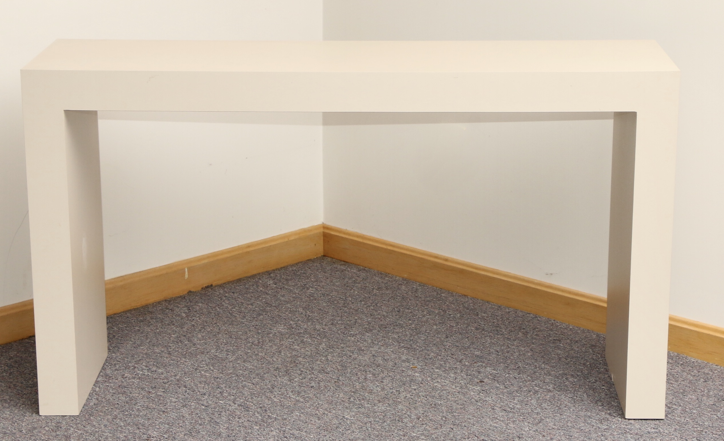 Options Plus Postmodern Laminate Console and Coffee Tables