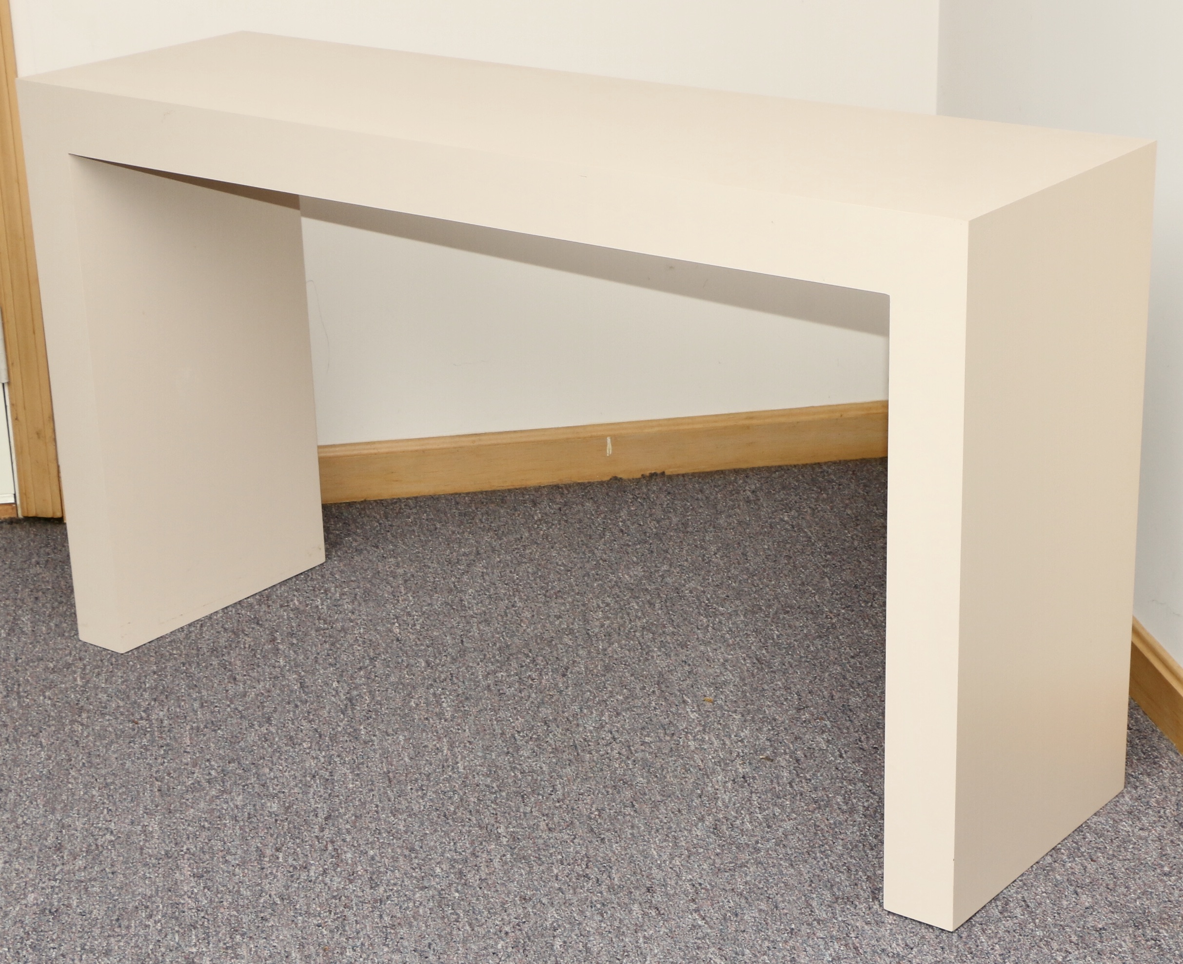 Options Plus Postmodern Laminate Console and Coffee Tables