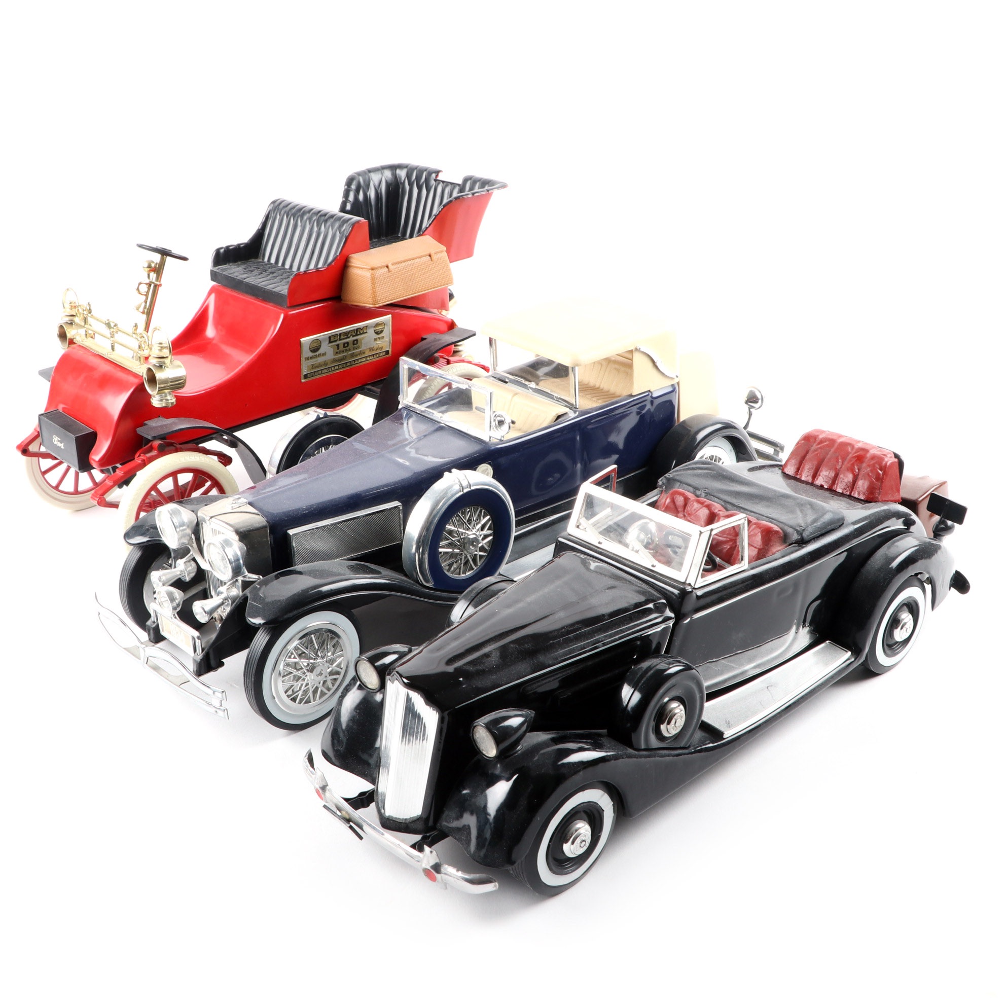 Jim Beam 1937 Packard Twelve Roadster and Other Car Shaped Decanters