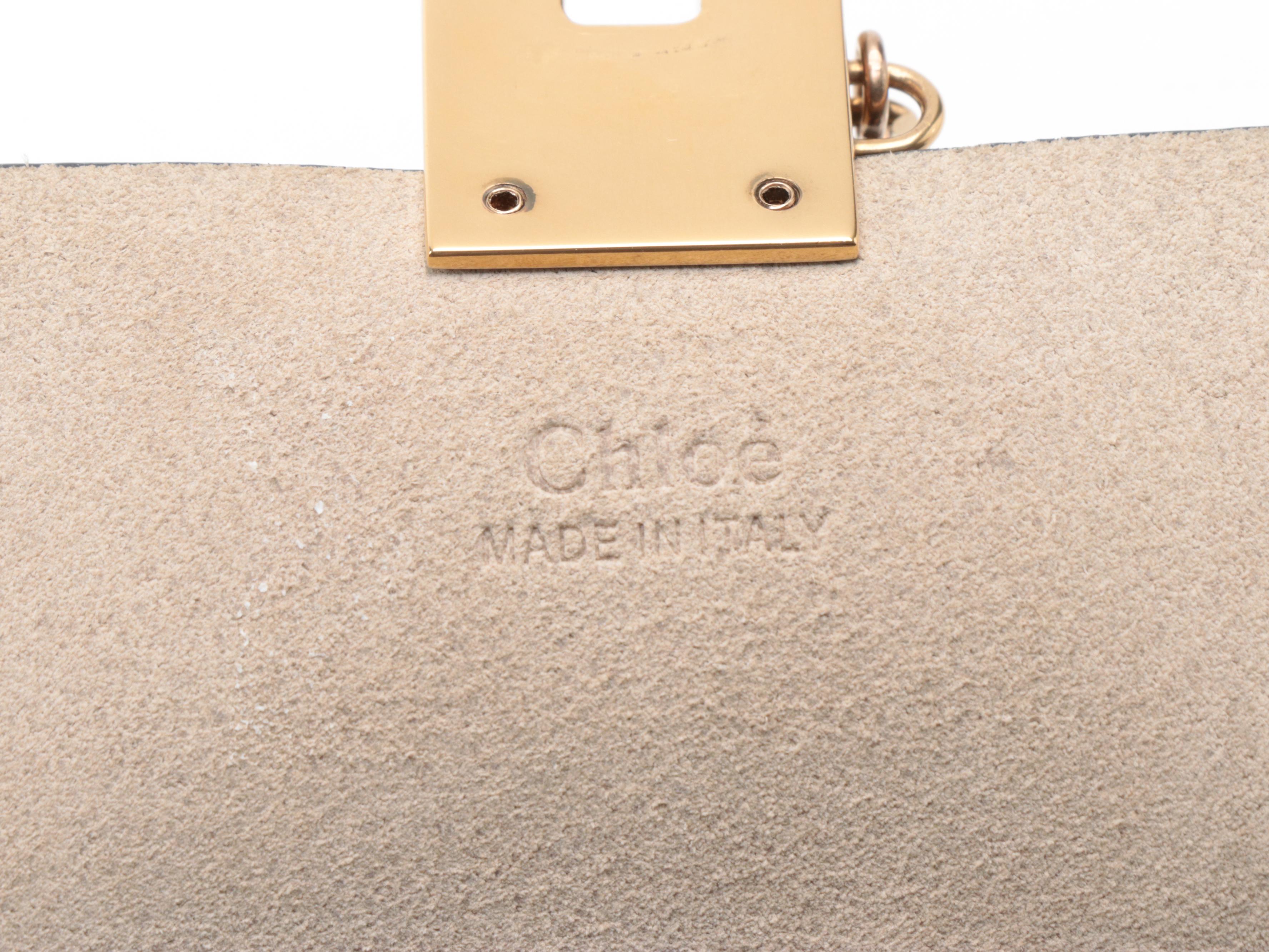 Chloé Drew Nano Crossbody Bag in Leopard Print Pony Hair and Black Leather