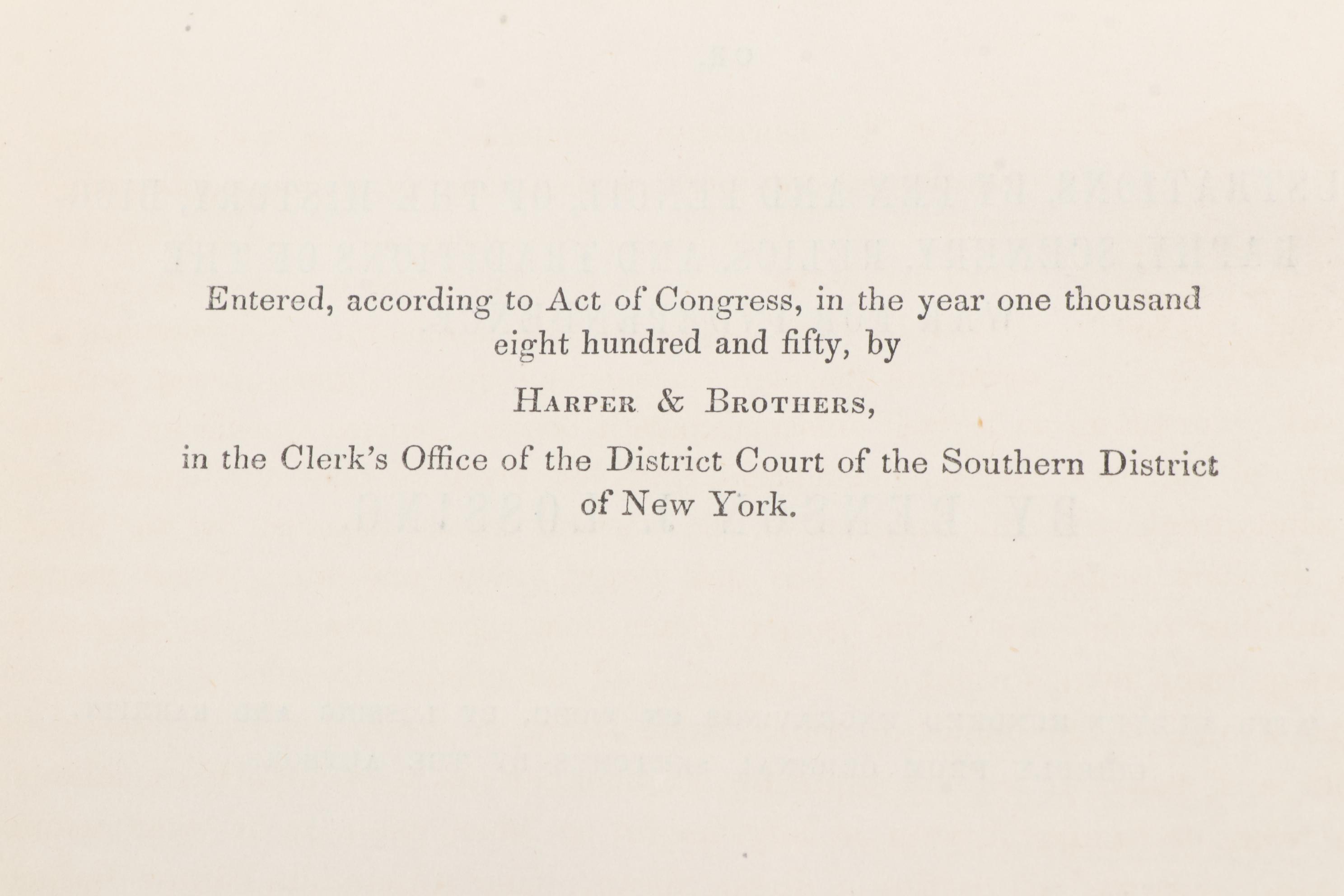 "The Pictorial Field-Book of the Revolution" Two-Volume Set, 1860