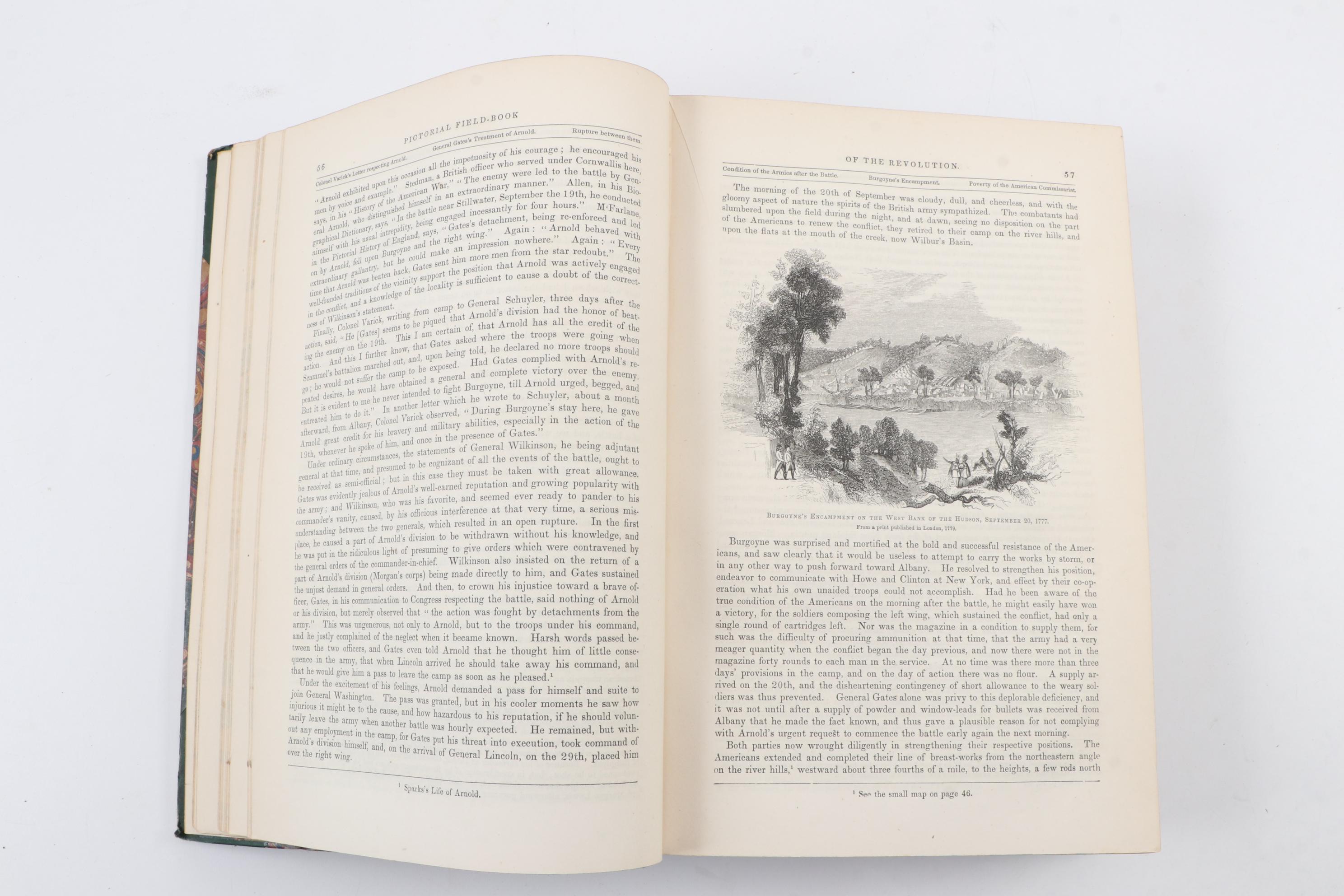 "The Pictorial Field-Book of the Revolution" Two-Volume Set, 1860