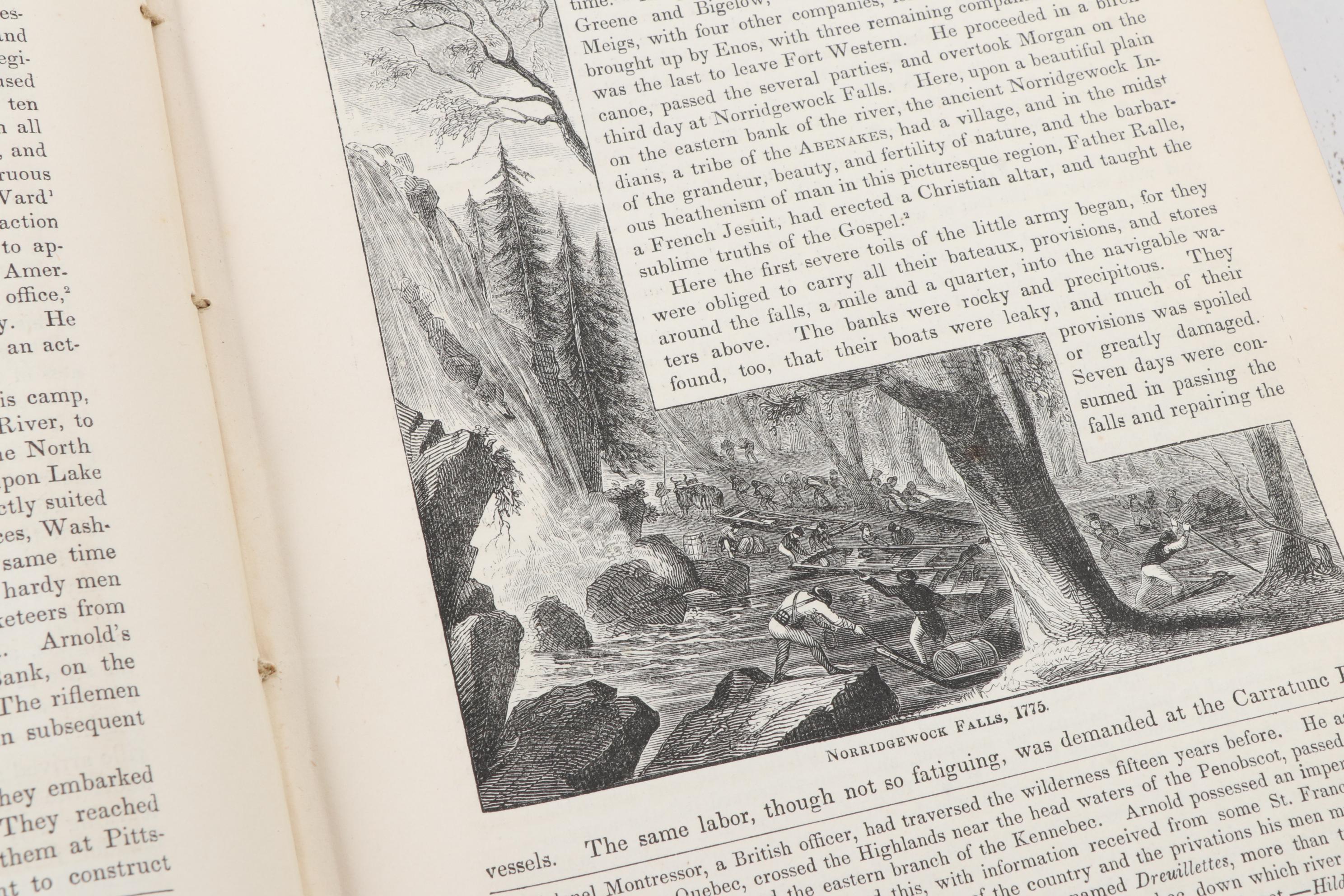 "The Pictorial Field-Book of the Revolution" Two-Volume Set, 1860