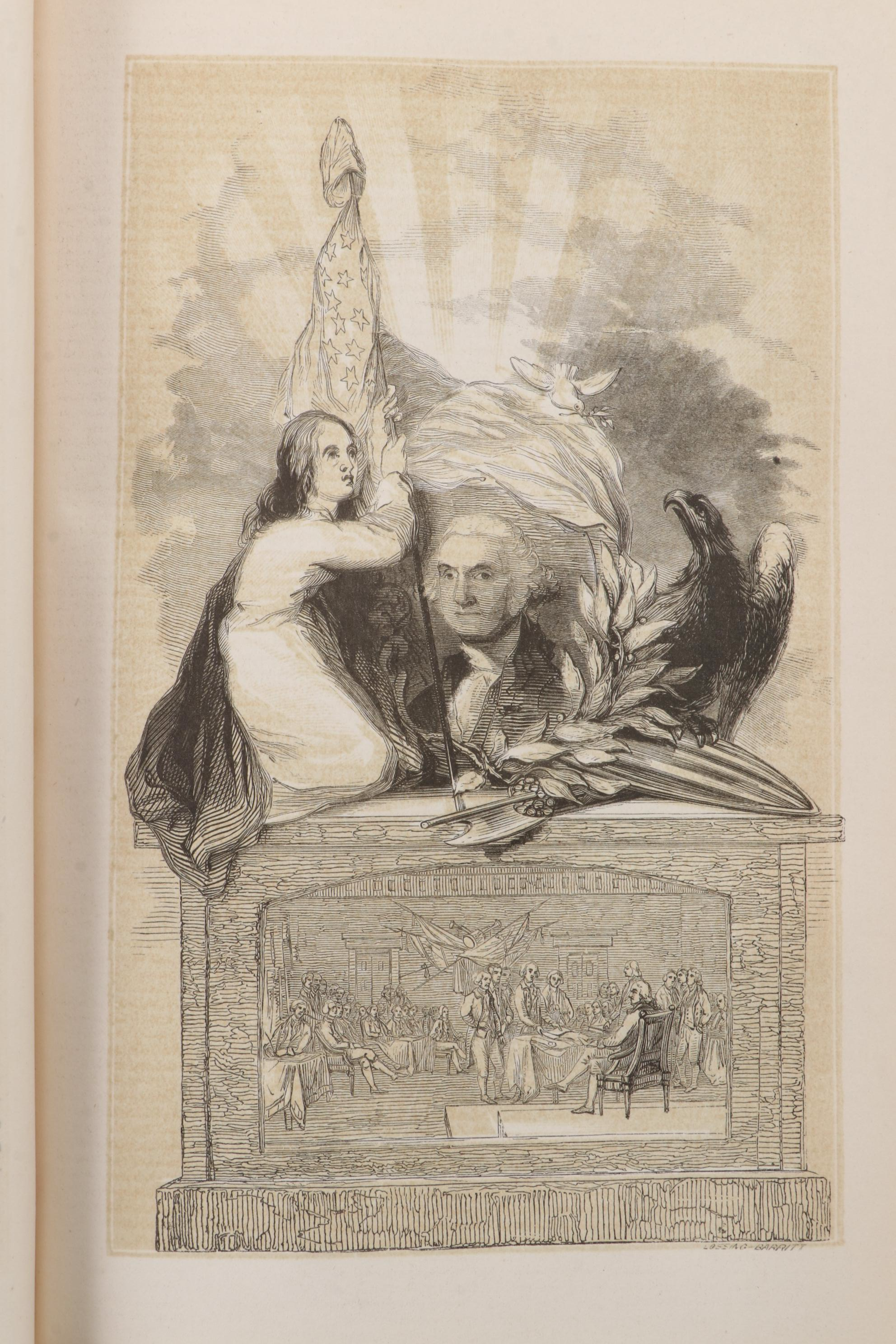 "The Pictorial Field-Book of the Revolution" Two-Volume Set, 1860