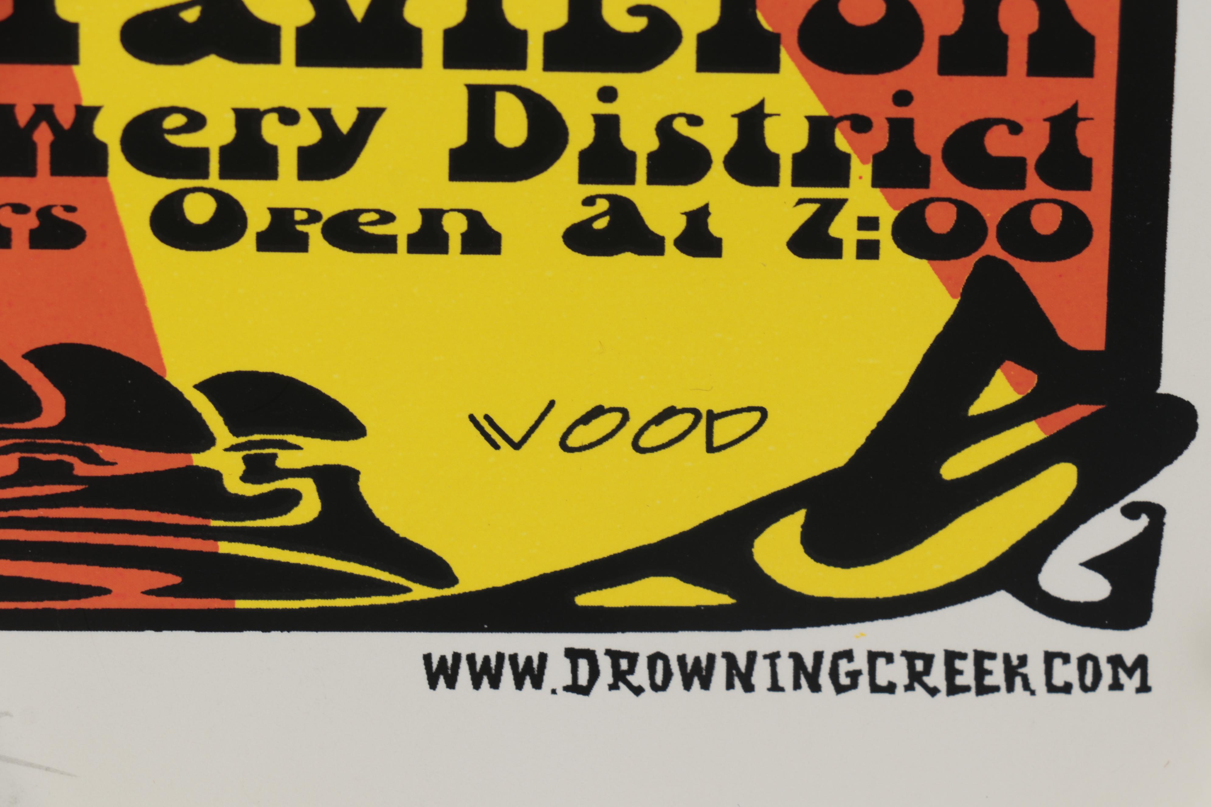 Drowning Creek Studio Giclée Poster for "Widespread Panic" and "Of a Revolution"