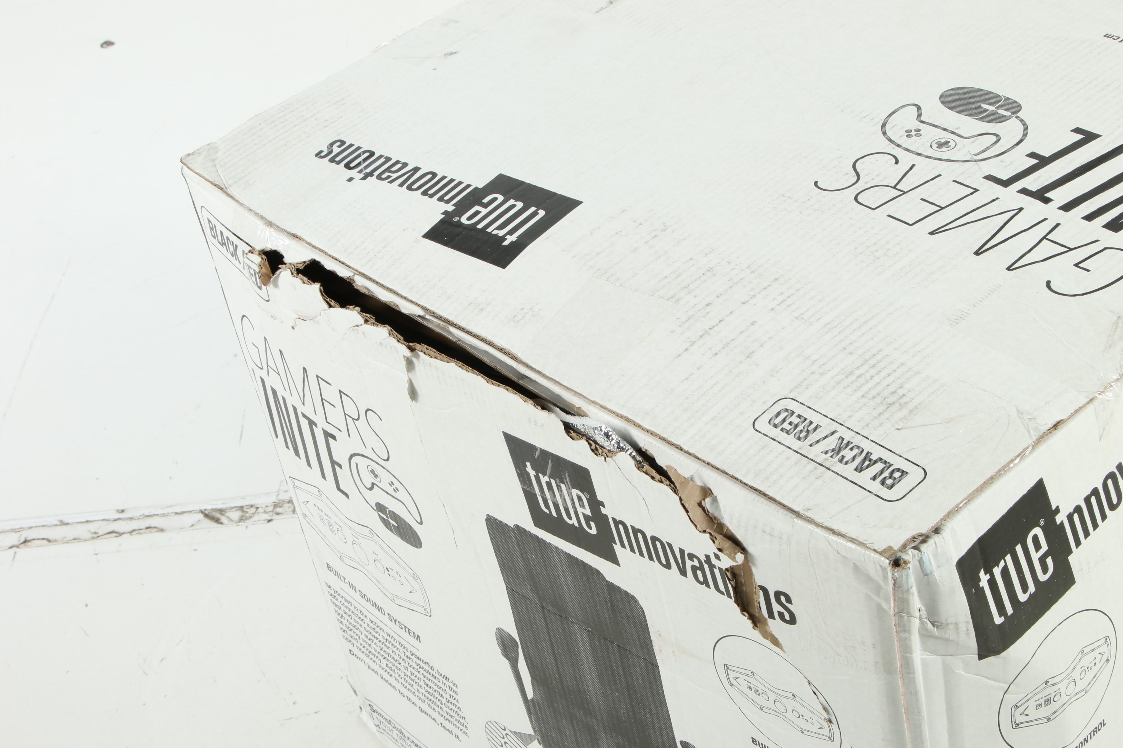 True Innovations Pedestal Gaming Chair with Built in Sound and Vibration System