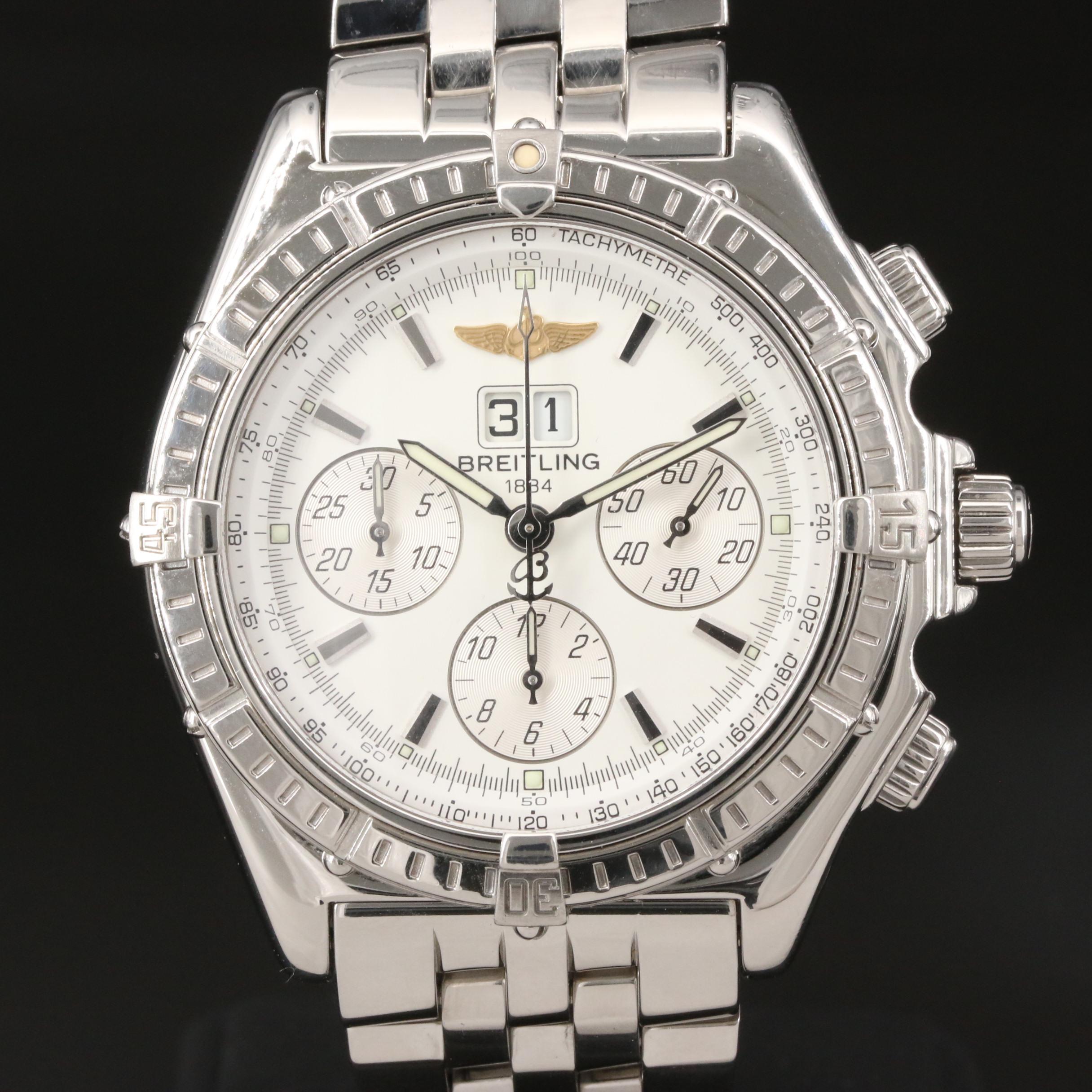 Breitling Crosswind Special Stainless Steel Automatic Chronograph Watch