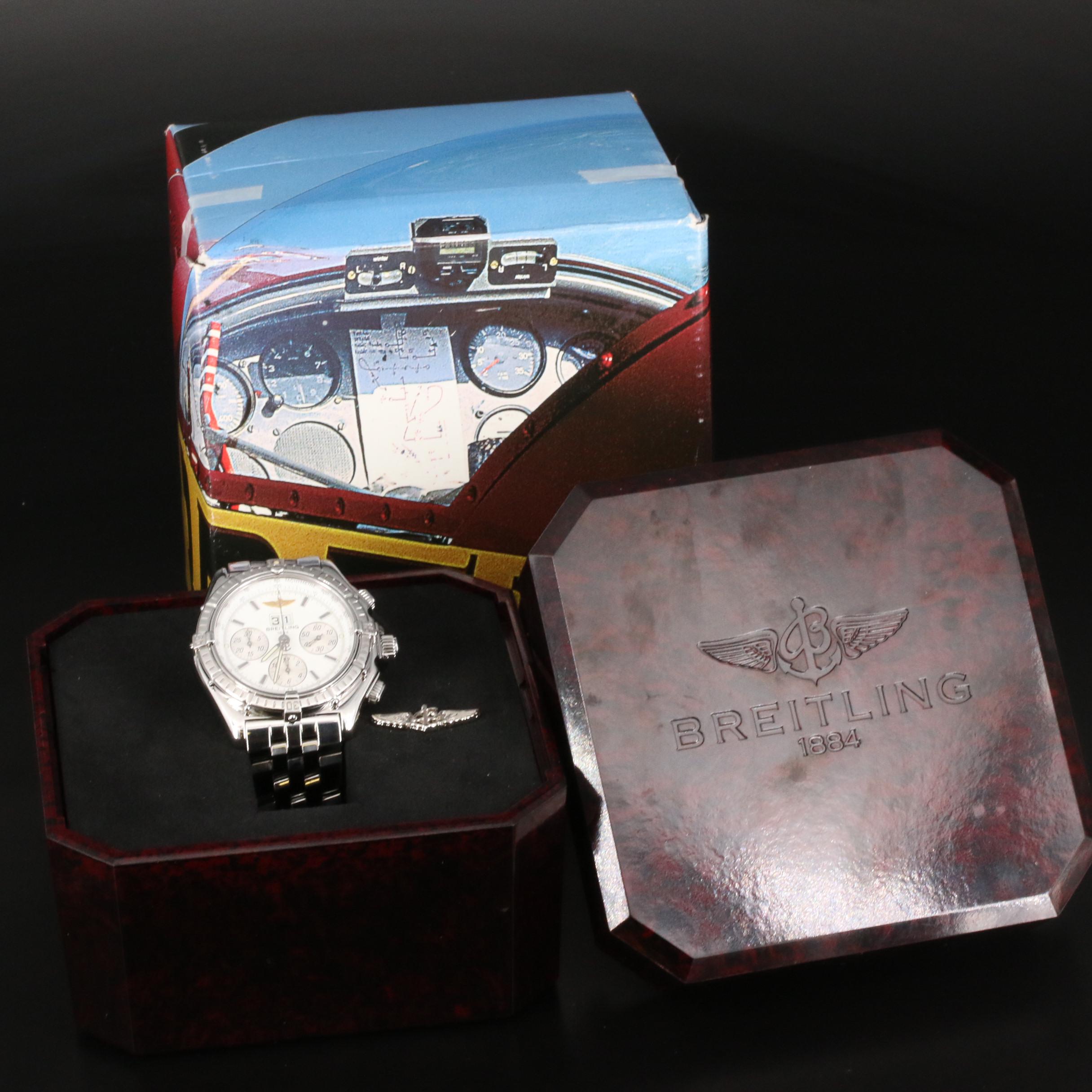 Breitling Crosswind Special Stainless Steel Automatic Chronograph Watch