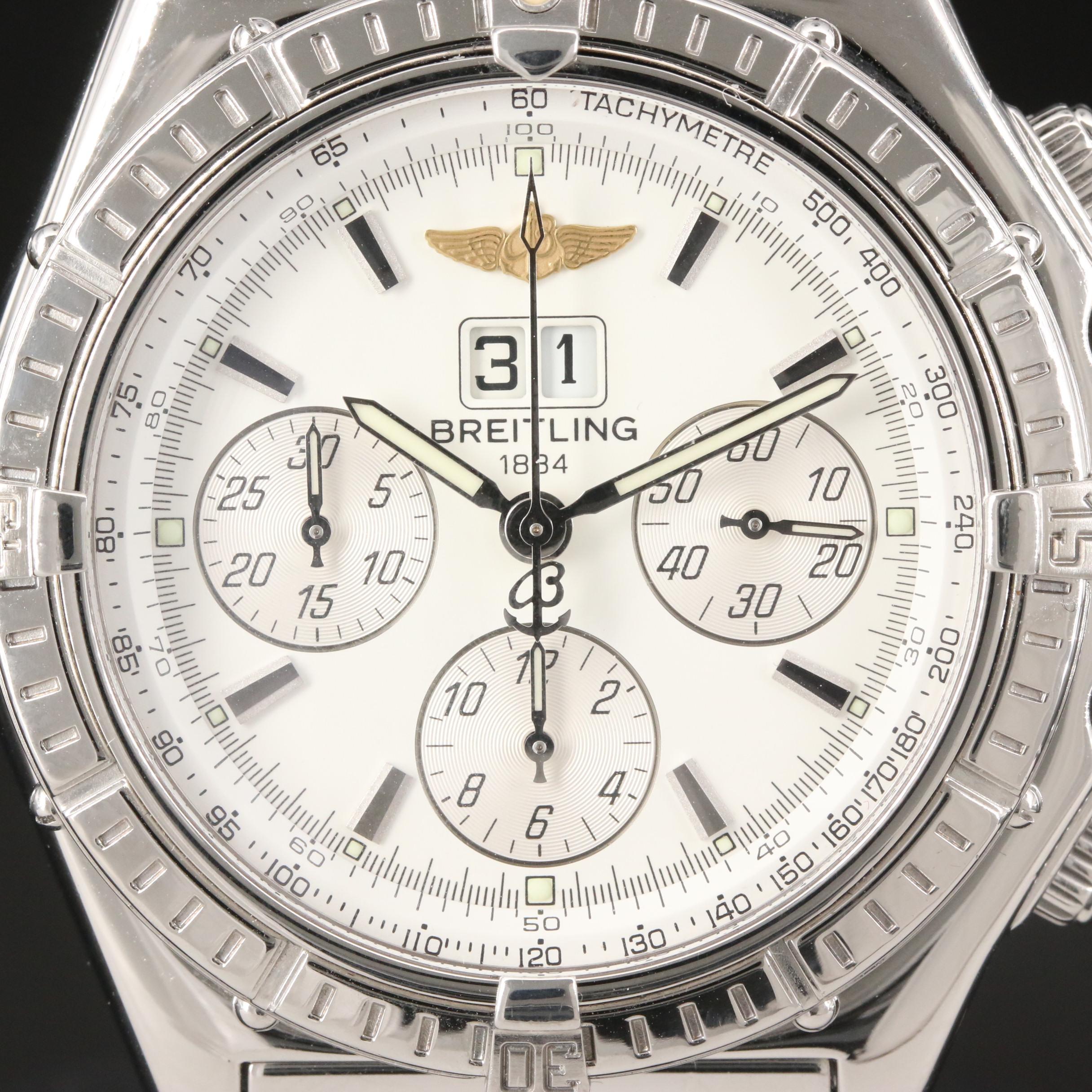 Breitling Crosswind Special Stainless Steel Automatic Chronograph Watch