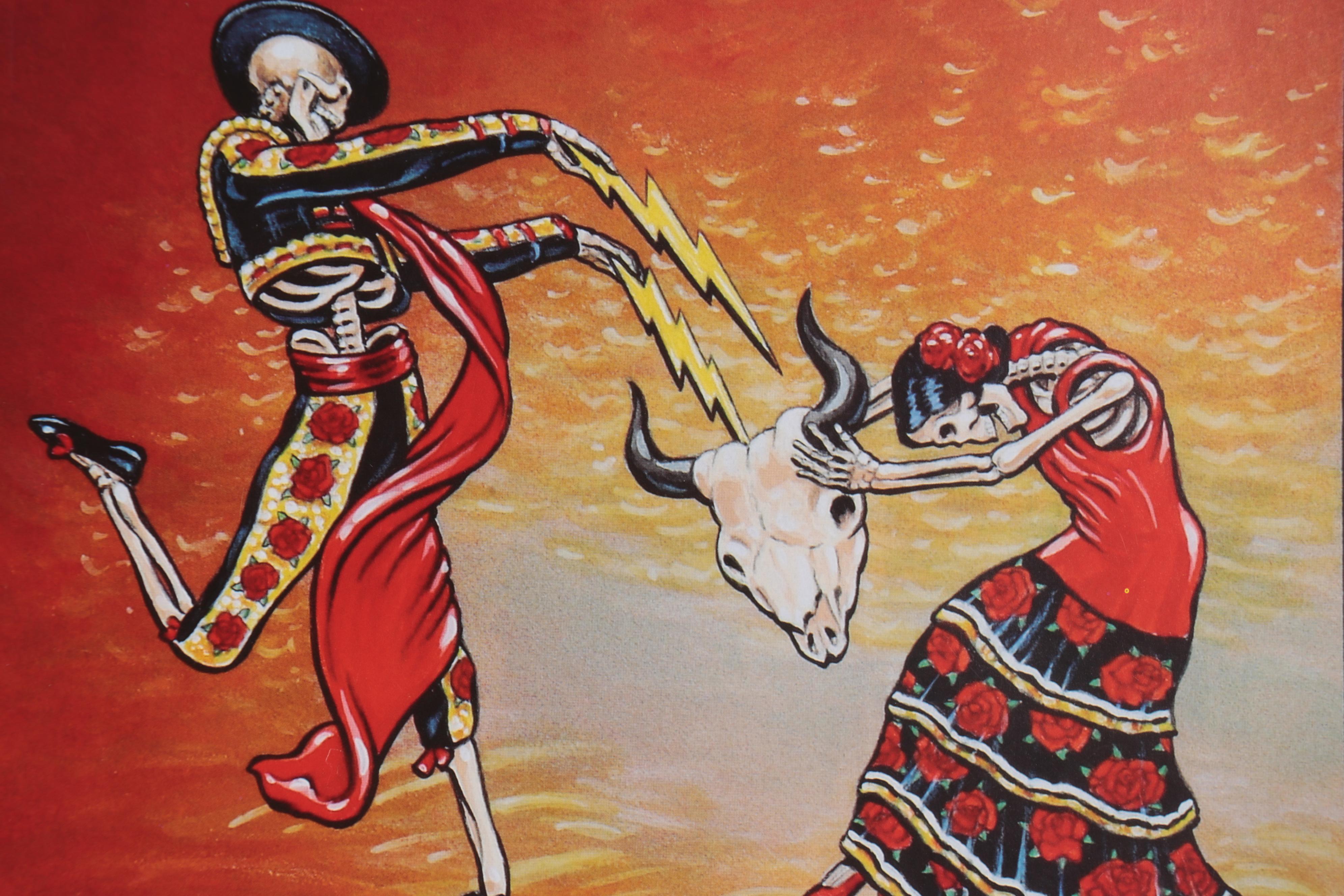 Bill Graham Offset Lithograph Phil Lesh Concert Posters after Dennis Larkins