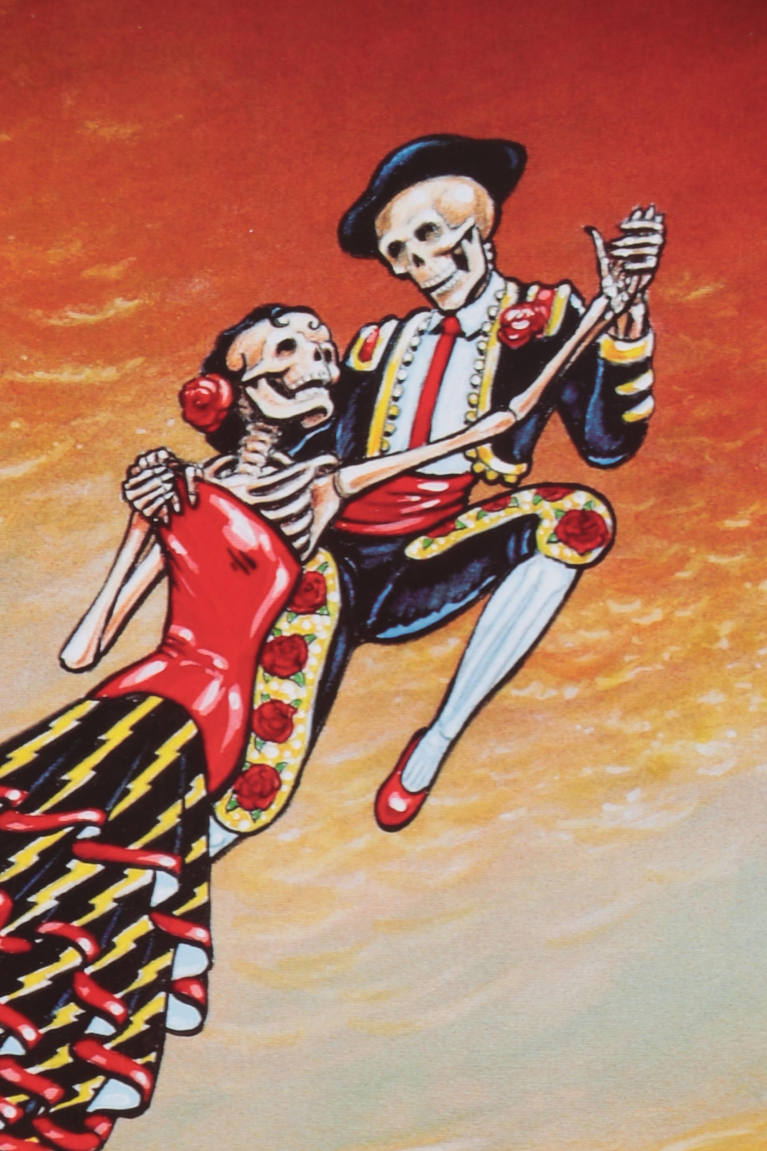 Bill Graham Offset Lithograph Phil Lesh Concert Posters after Dennis Larkins