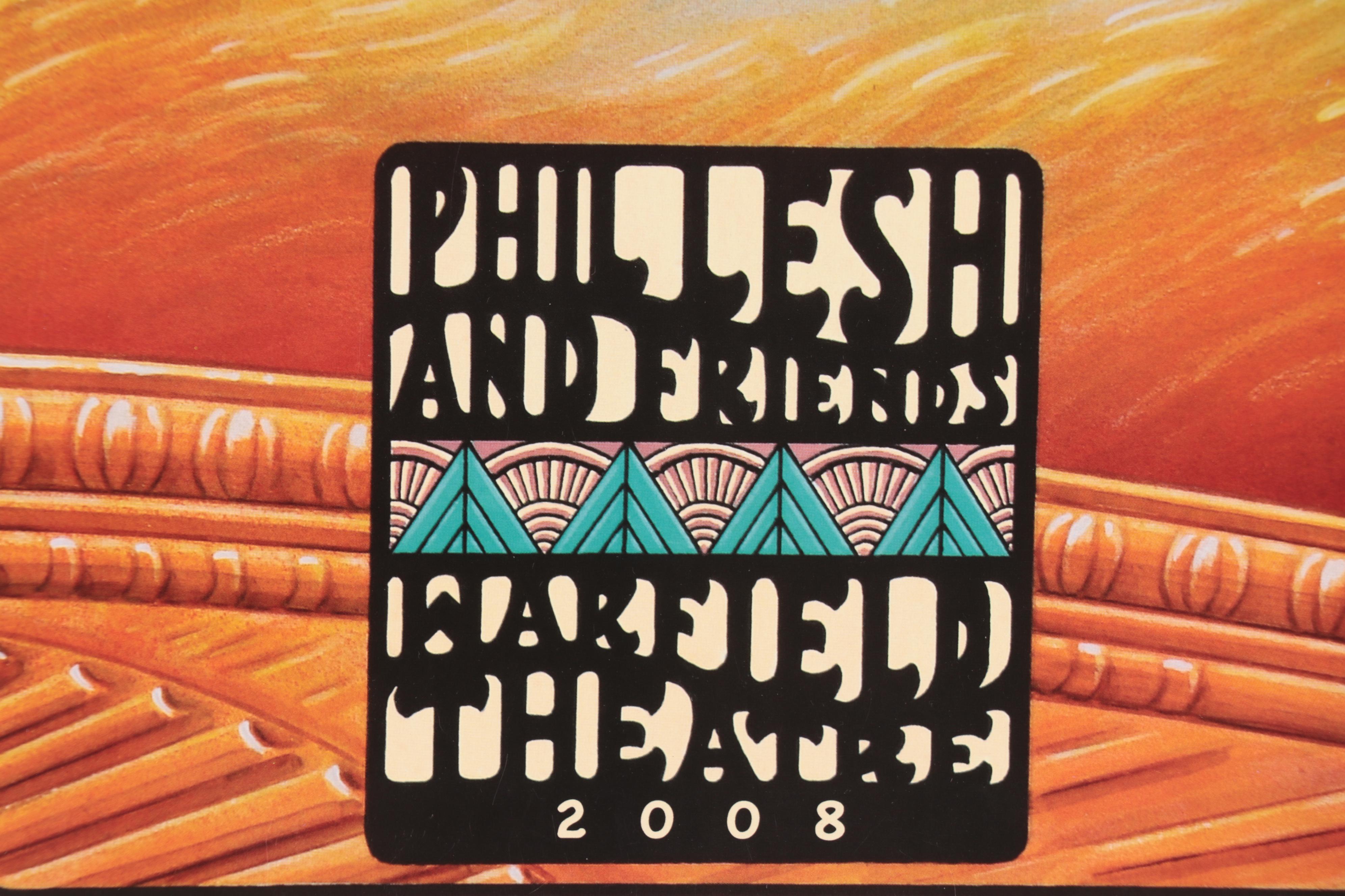 Bill Graham Offset Lithograph Phil Lesh Concert Posters after Dennis Larkins