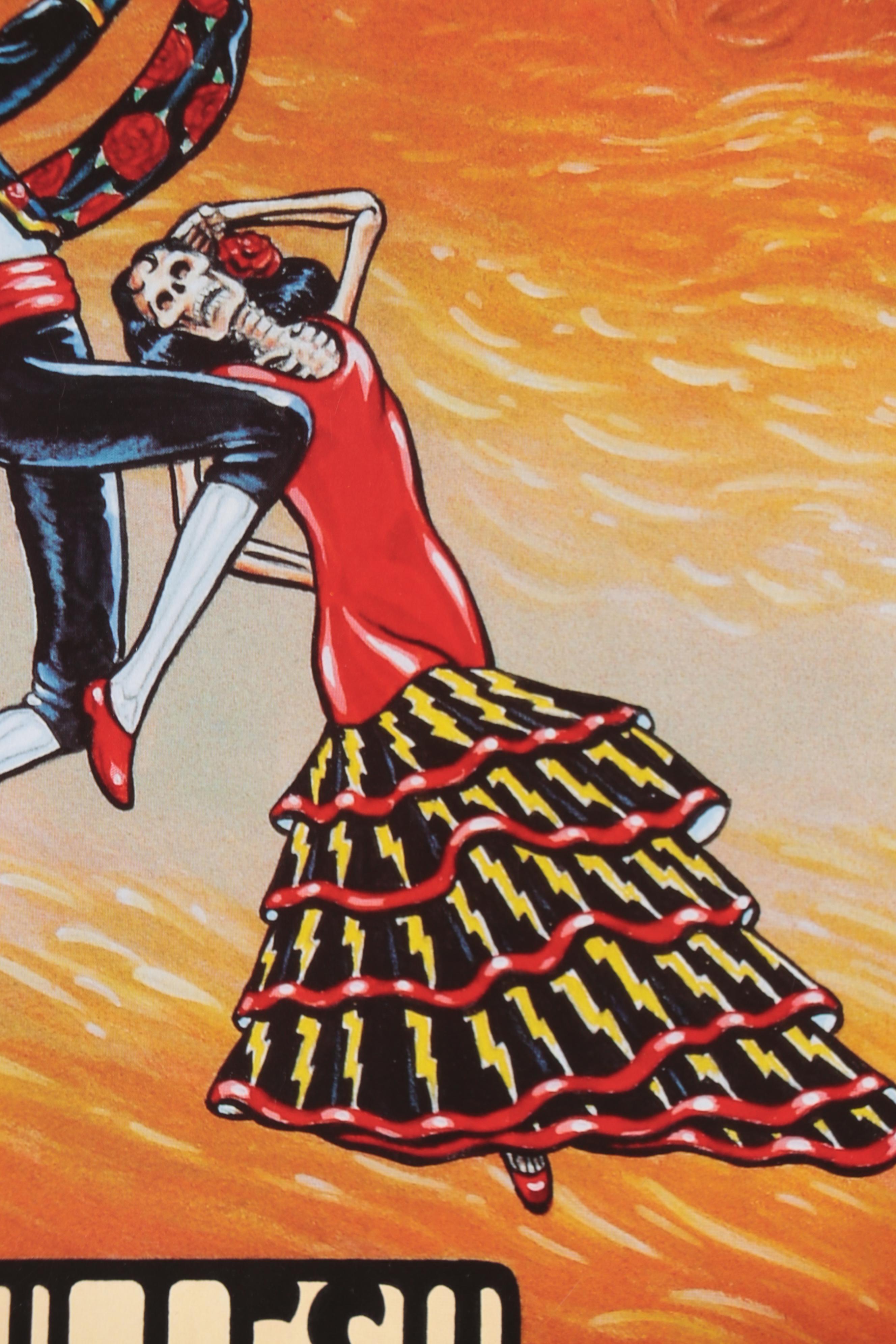 Bill Graham Offset Lithograph Phil Lesh Concert Posters after Dennis Larkins