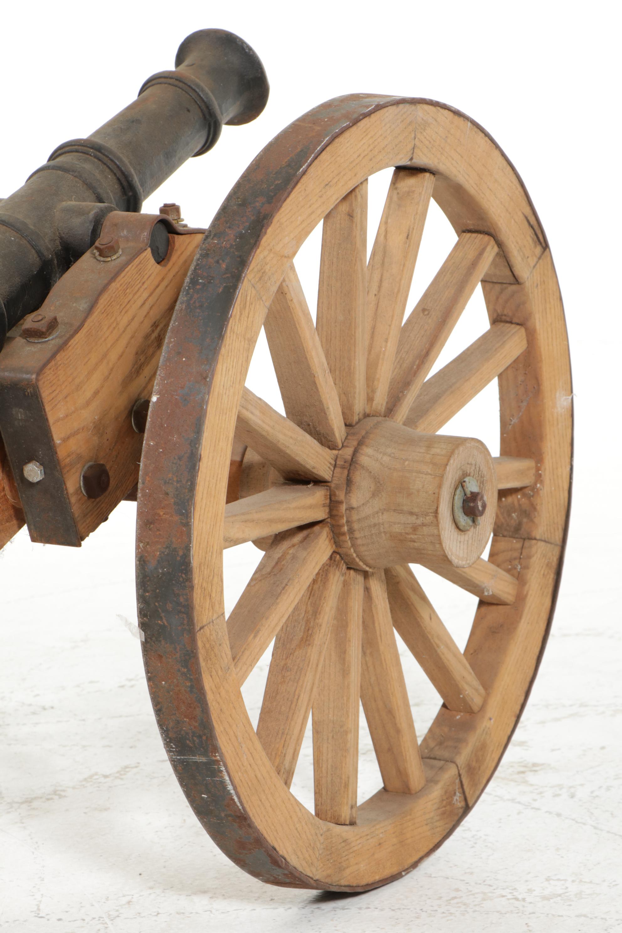 Manitowoc Grey Foundry US Artillery #6 Scale Model Cannon, Late 20th Century