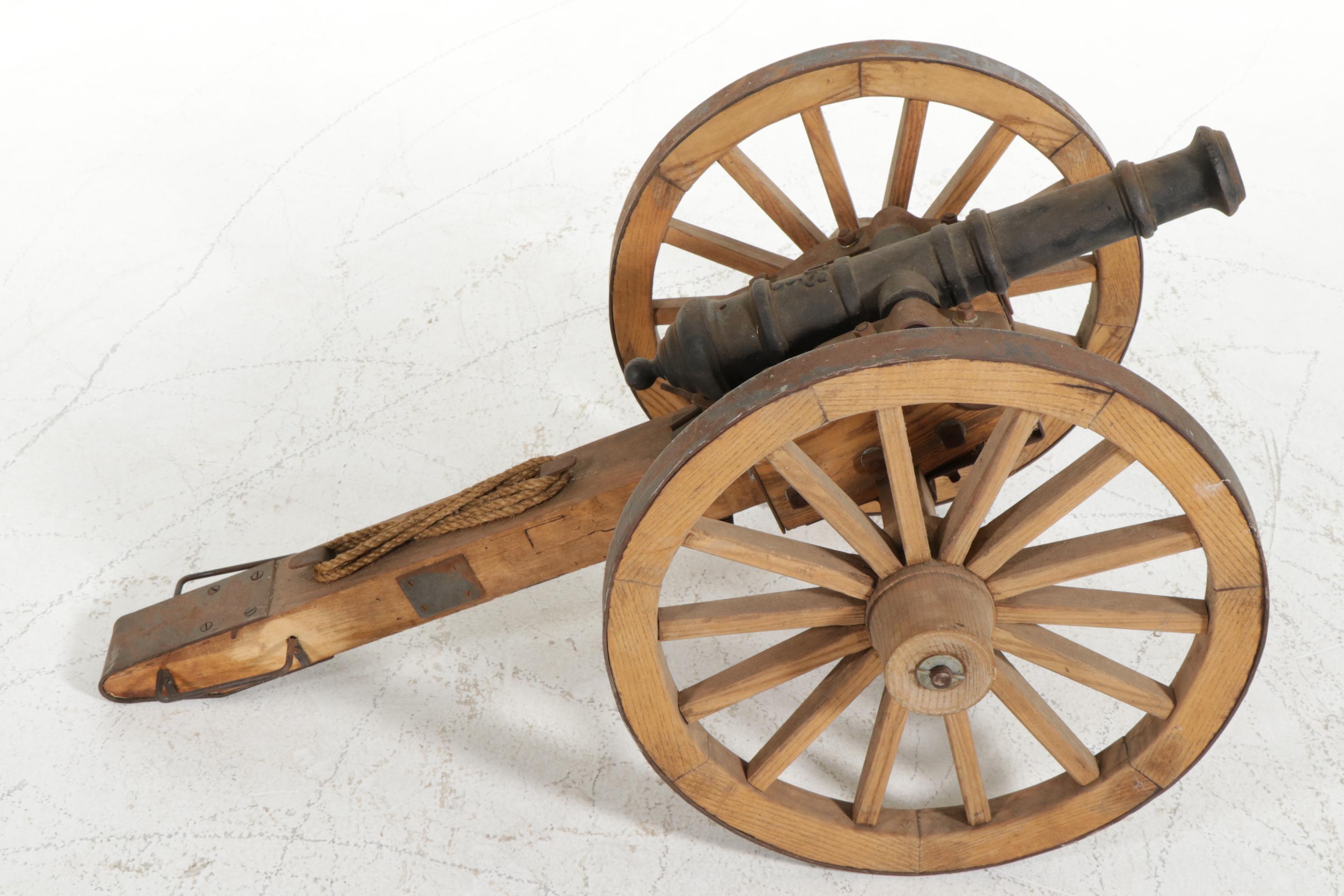 Manitowoc Grey Foundry US Artillery #6 Scale Model Cannon, Late 20th Century