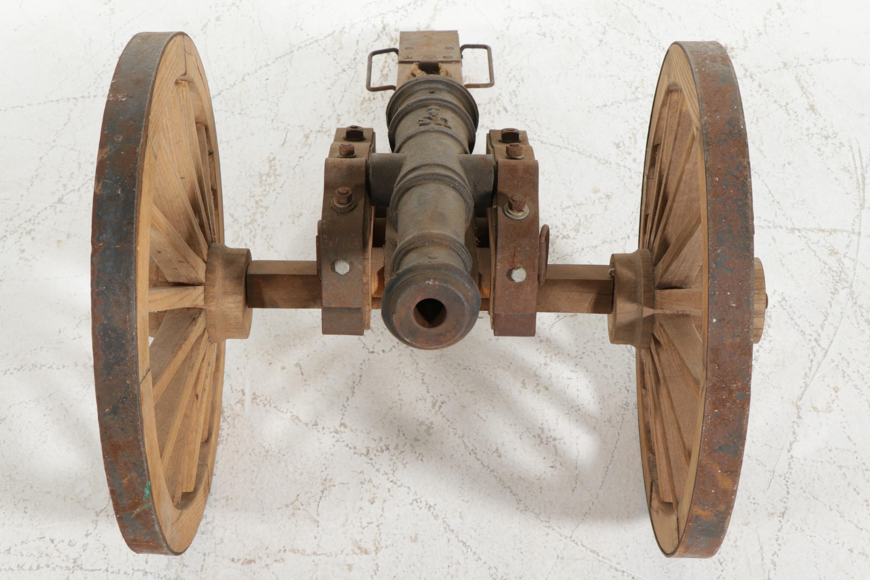 Manitowoc Grey Foundry US Artillery #6 Scale Model Cannon, Late 20th Century