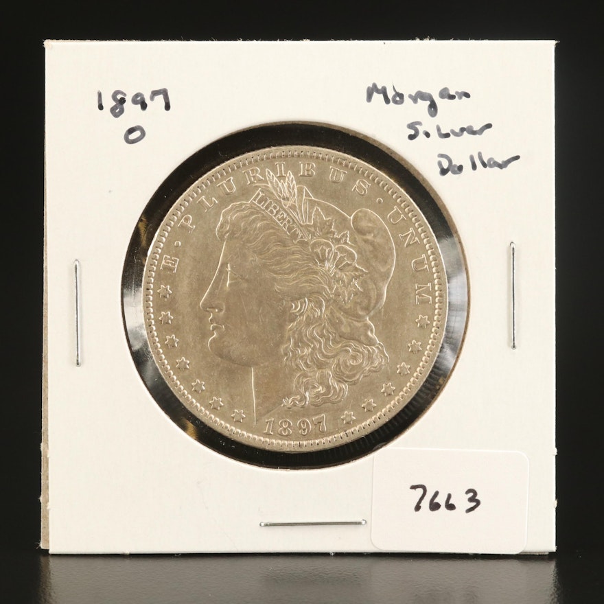 1897-O Morgan Silver Dollar