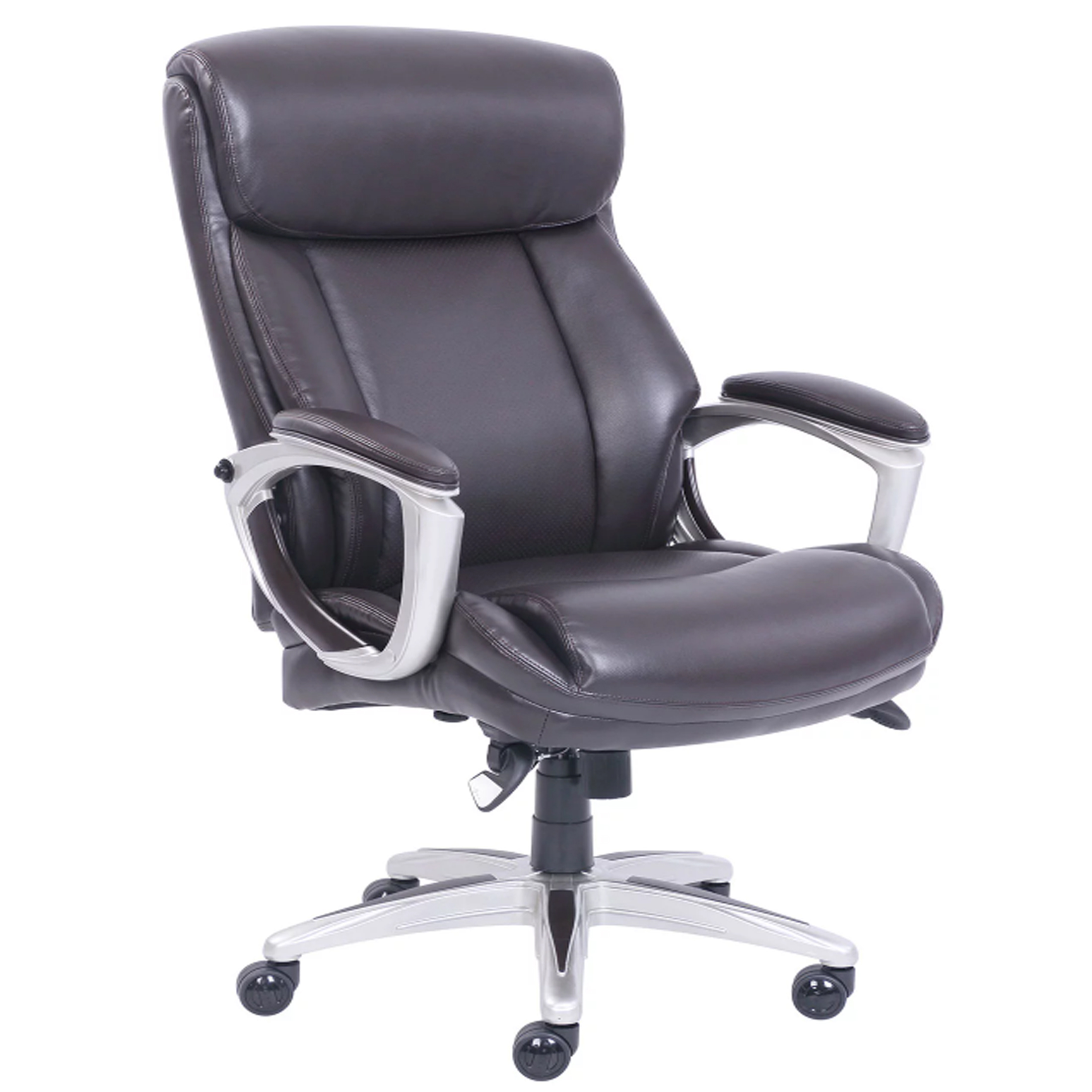 La-Z-Boy "Alston" Black Bonded Leather Big & Tall Executive Chair