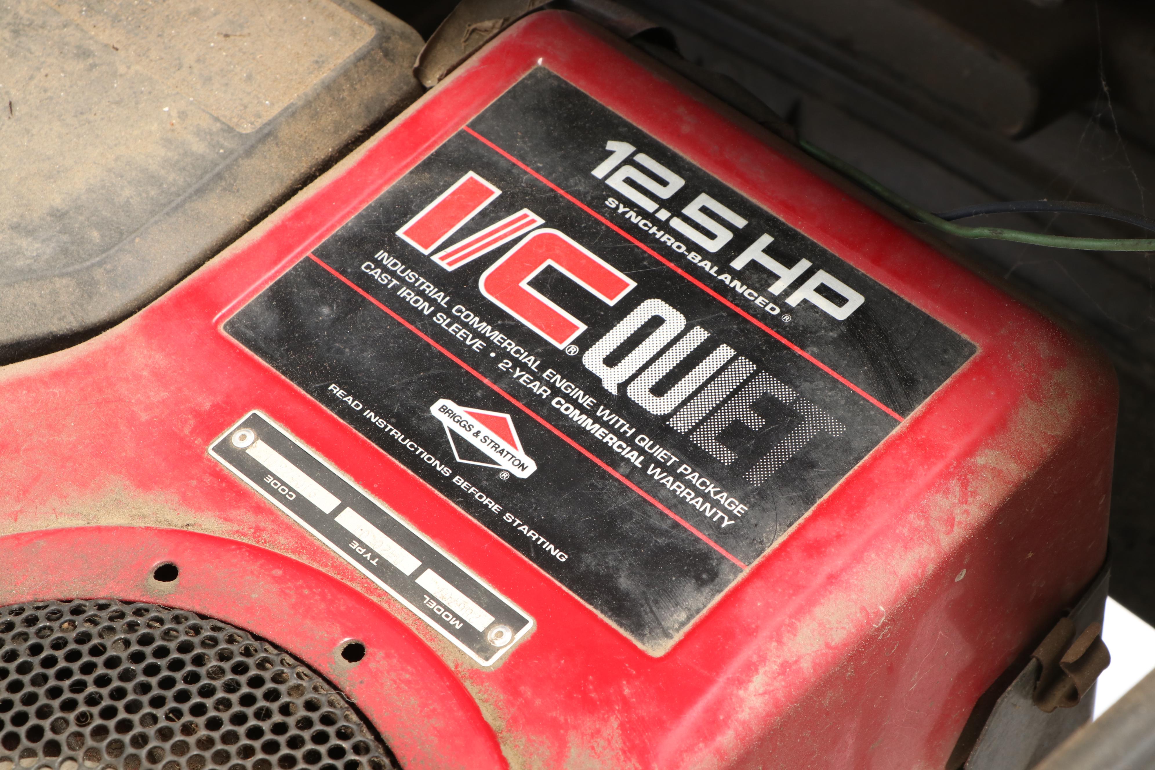 Central Park 12.5 Hp Gas Powered 42" Riding Lawn Mower