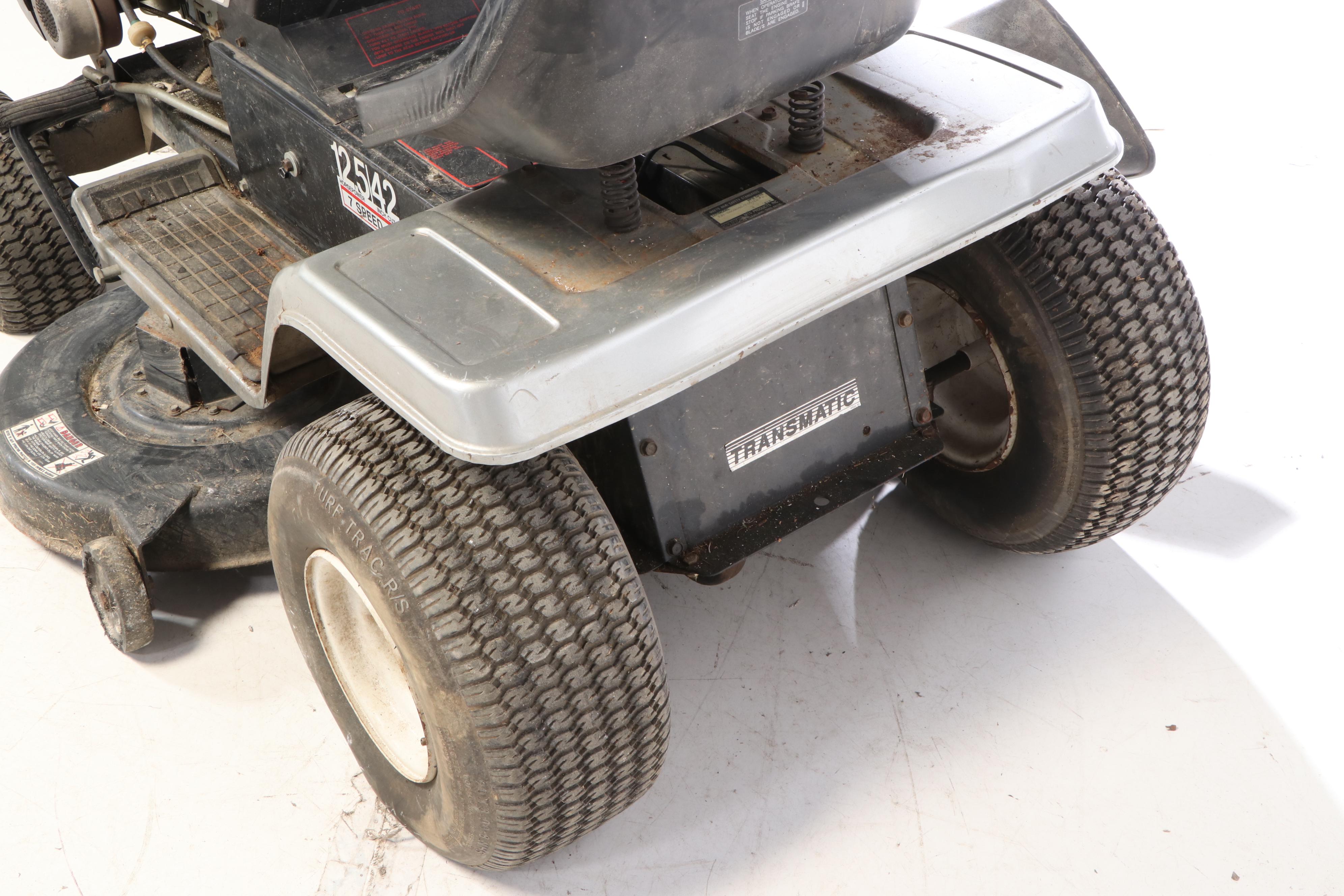 Central Park 12.5 Hp Gas Powered 42" Riding Lawn Mower