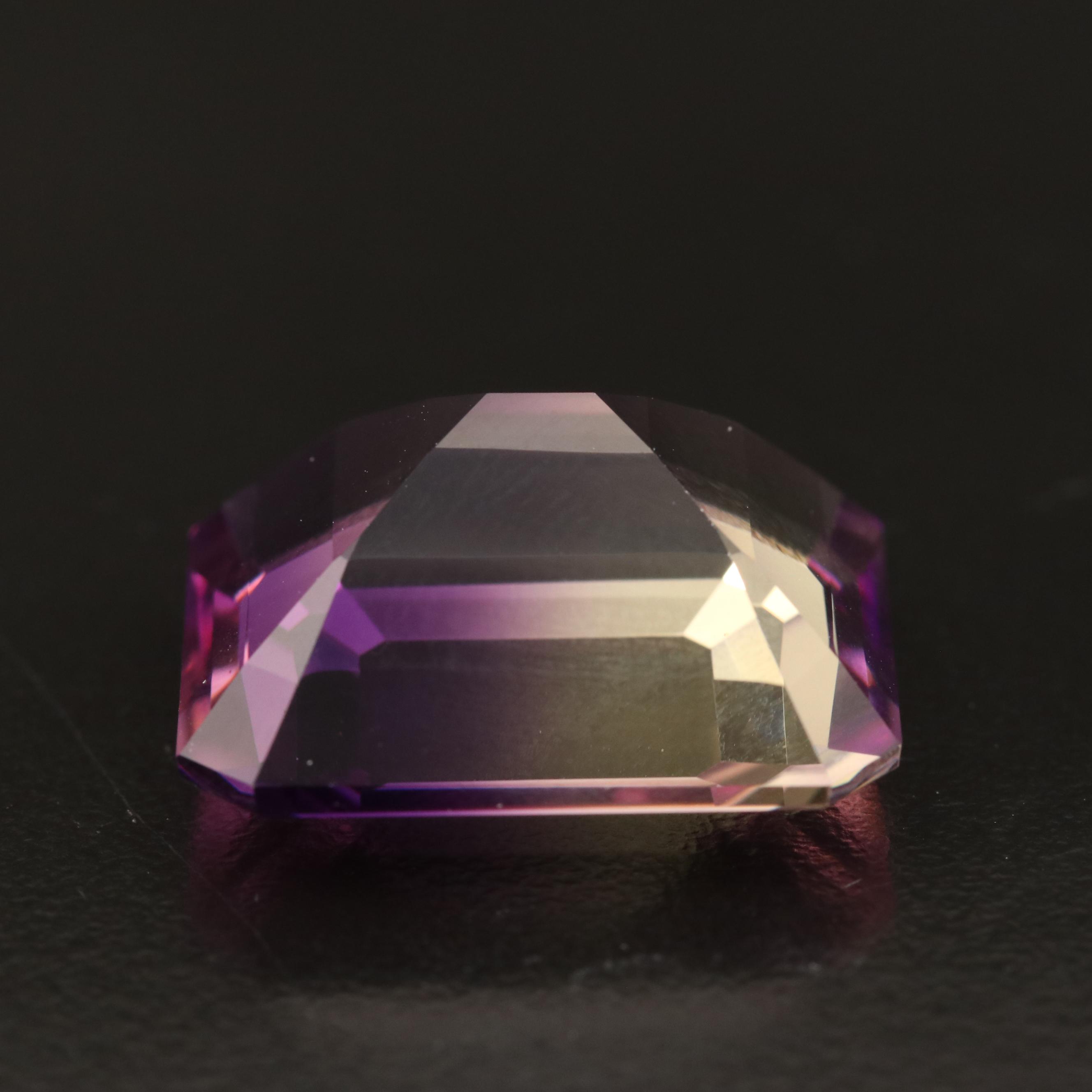 Loose 31.54 CT Rectangular Ametrine