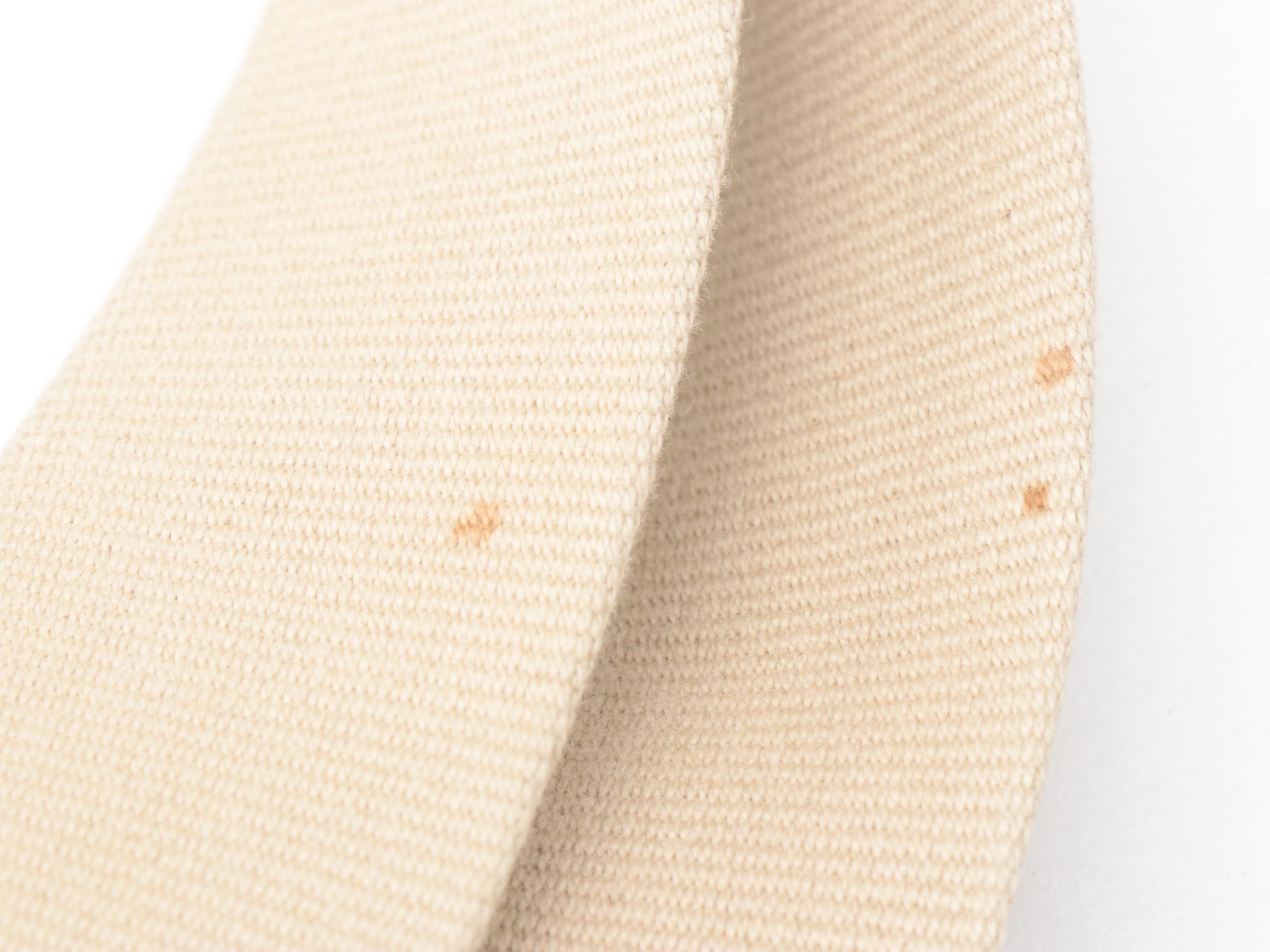 Prada Hobo Crossbody Bag in Beige Vitello Daino Leather with Canvas Strap