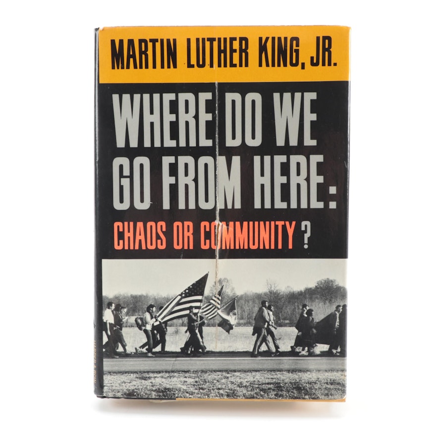 Martin Luther King, Jr. Signed First Edition "Where Do We Go from Here" with COA
