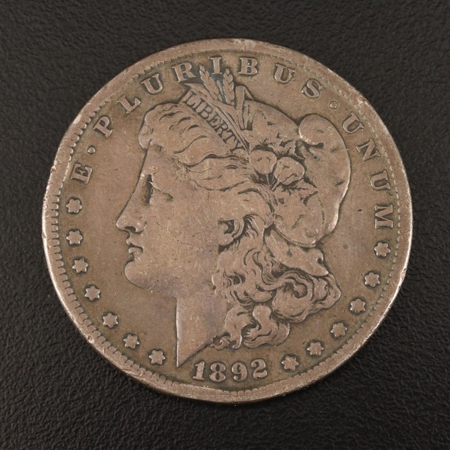 Key Date 1892-S Morgan Silver Dollar