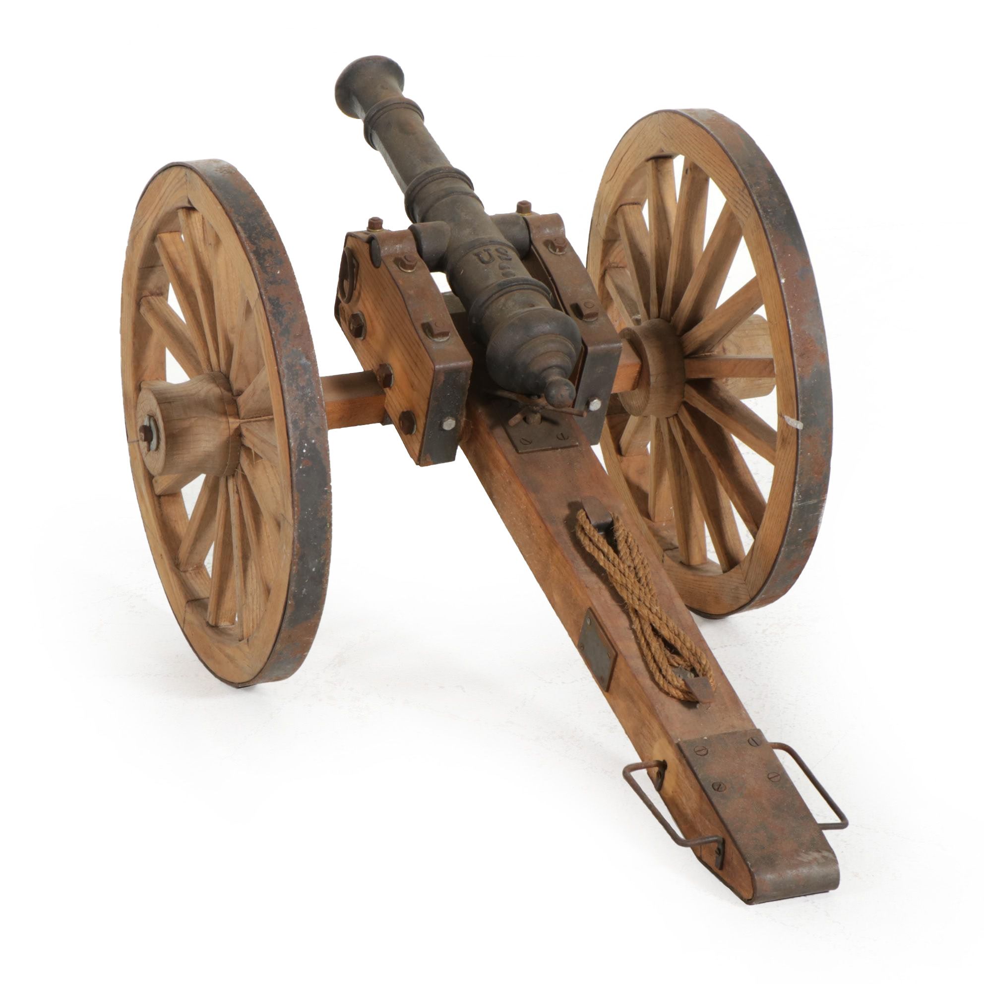 Manitowoc Grey Foundry US Artillery #6 Scale Model Cannon, Late 20th Century